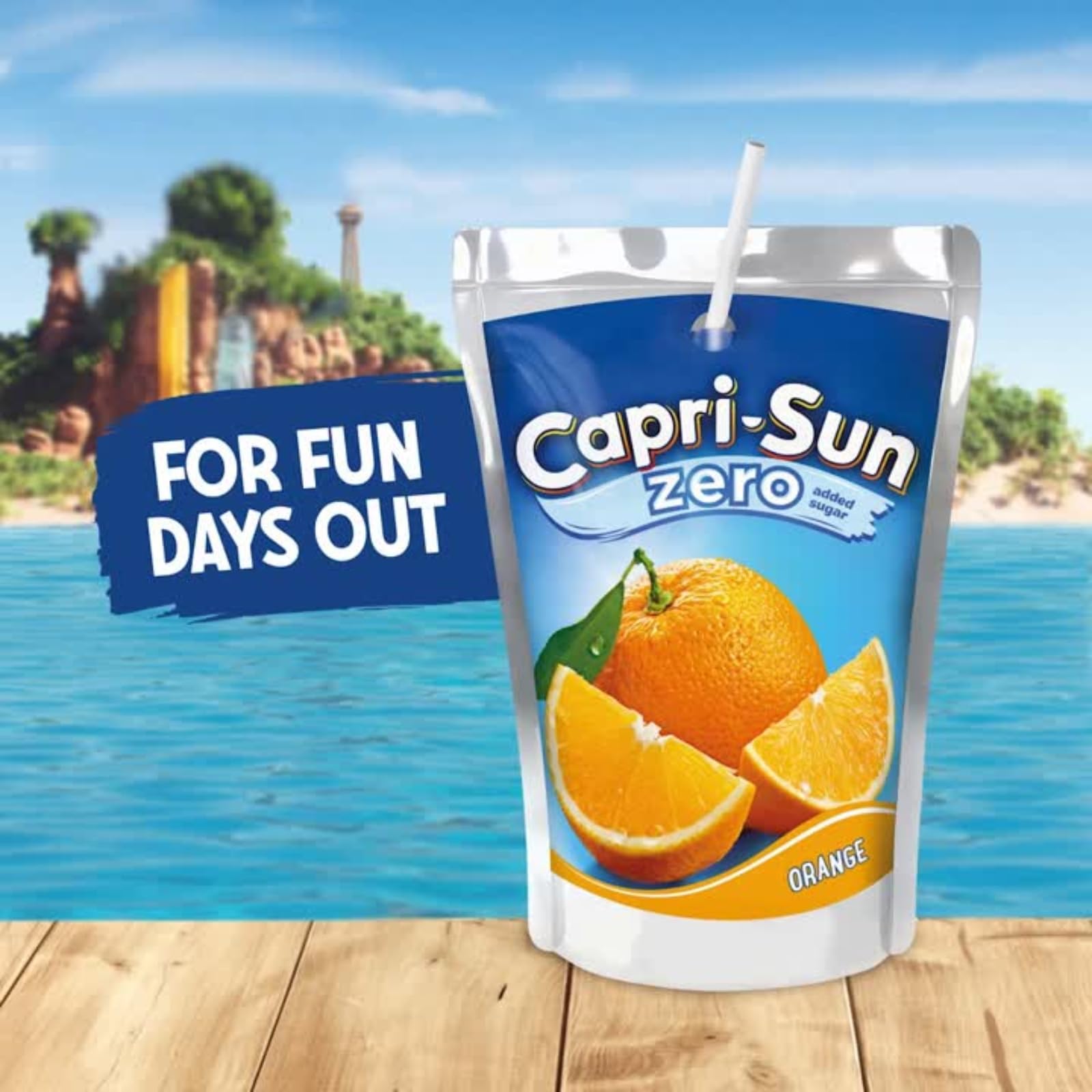 Capri-Sun Zero Orange Kids Juice Drink (4 x 200ml) - No Added Sugar, Gluten Free, Vegan 14