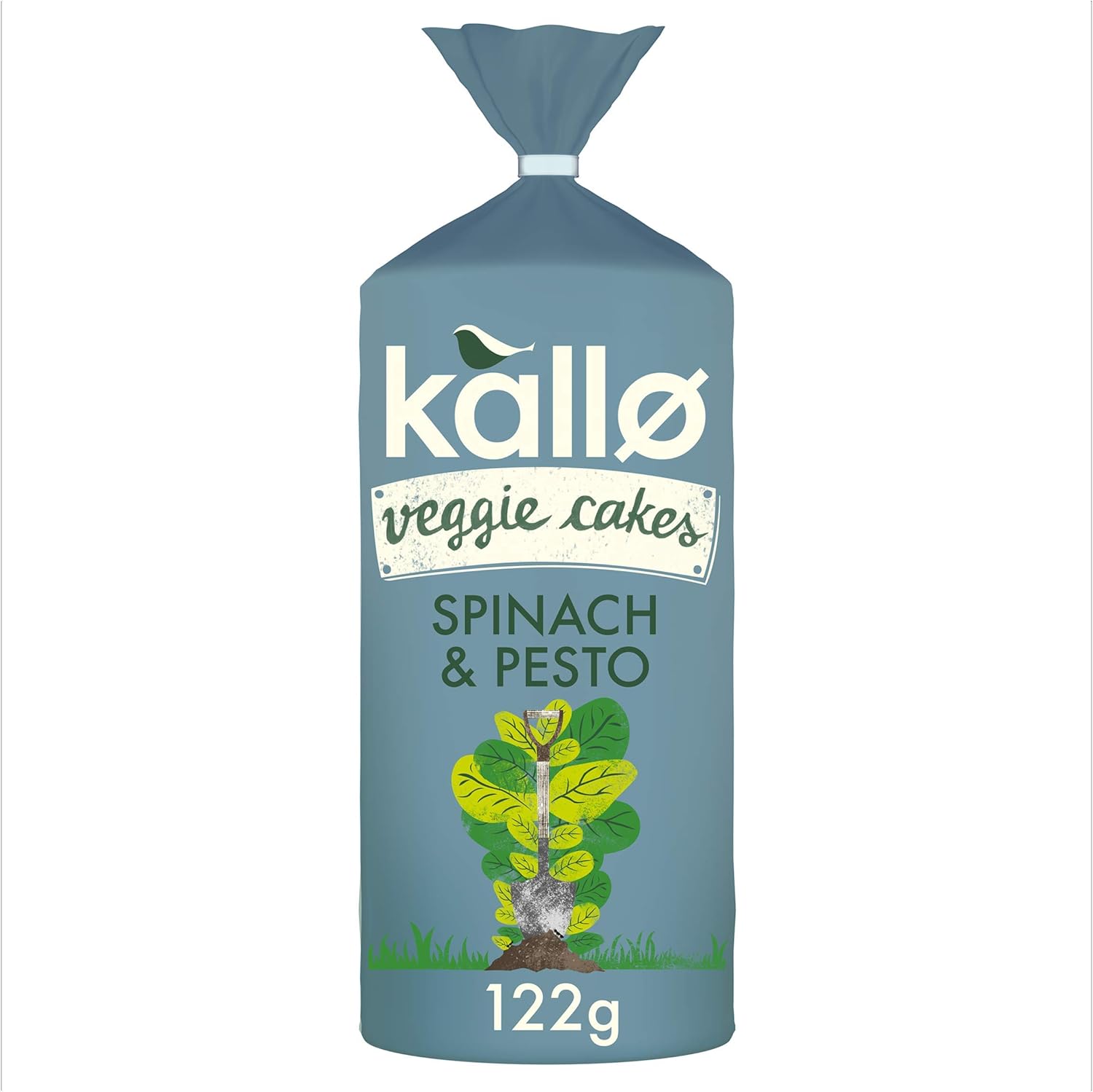 Kallo Spinach & Pesto Veggie Cakes, Lentil & Pea Puffed Crackers Made From Plant