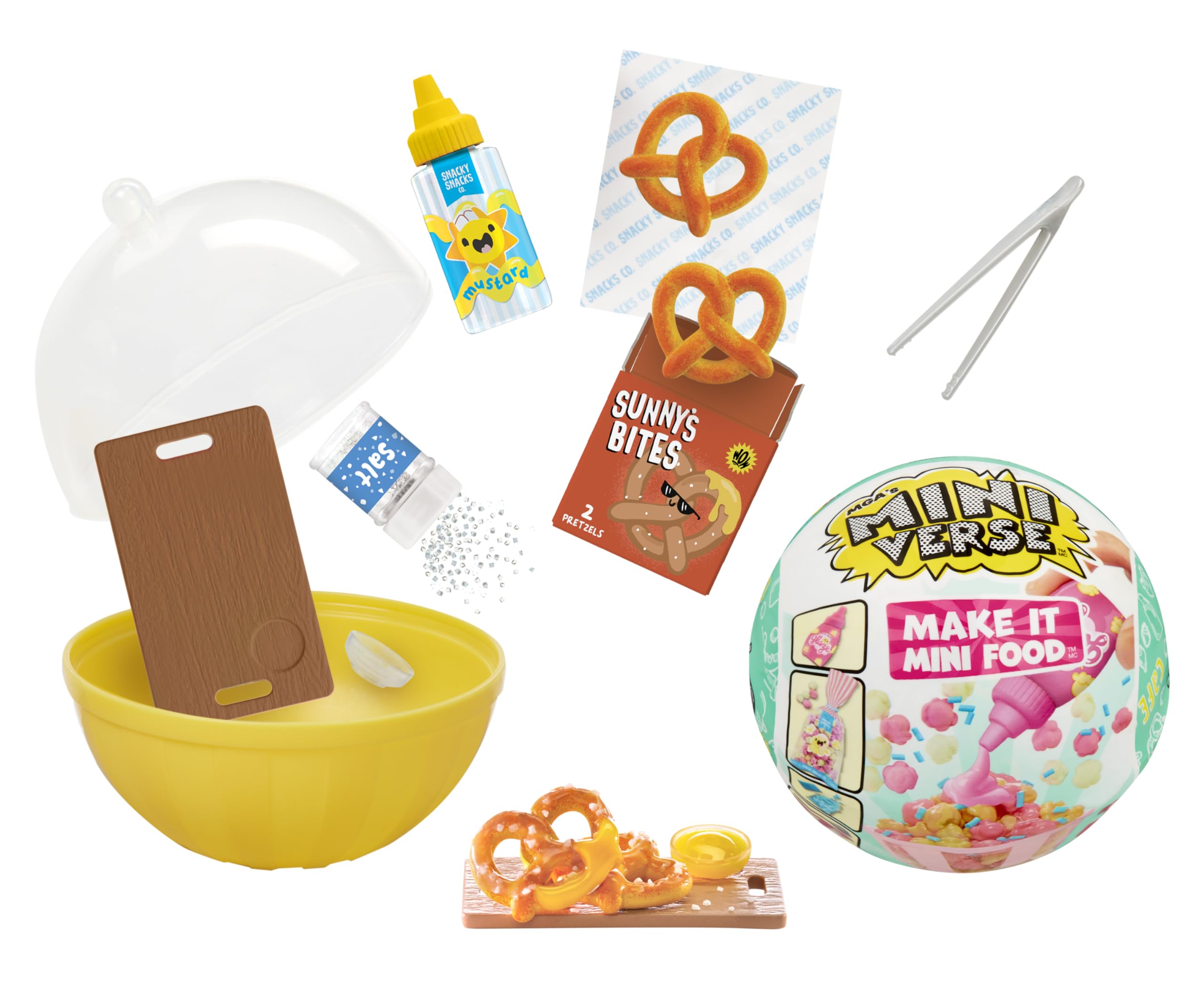 MGA's Miniverse Make It Mini Food Cafe Series 2 - DIY Resin Craft Playset for Kids Aged 8+