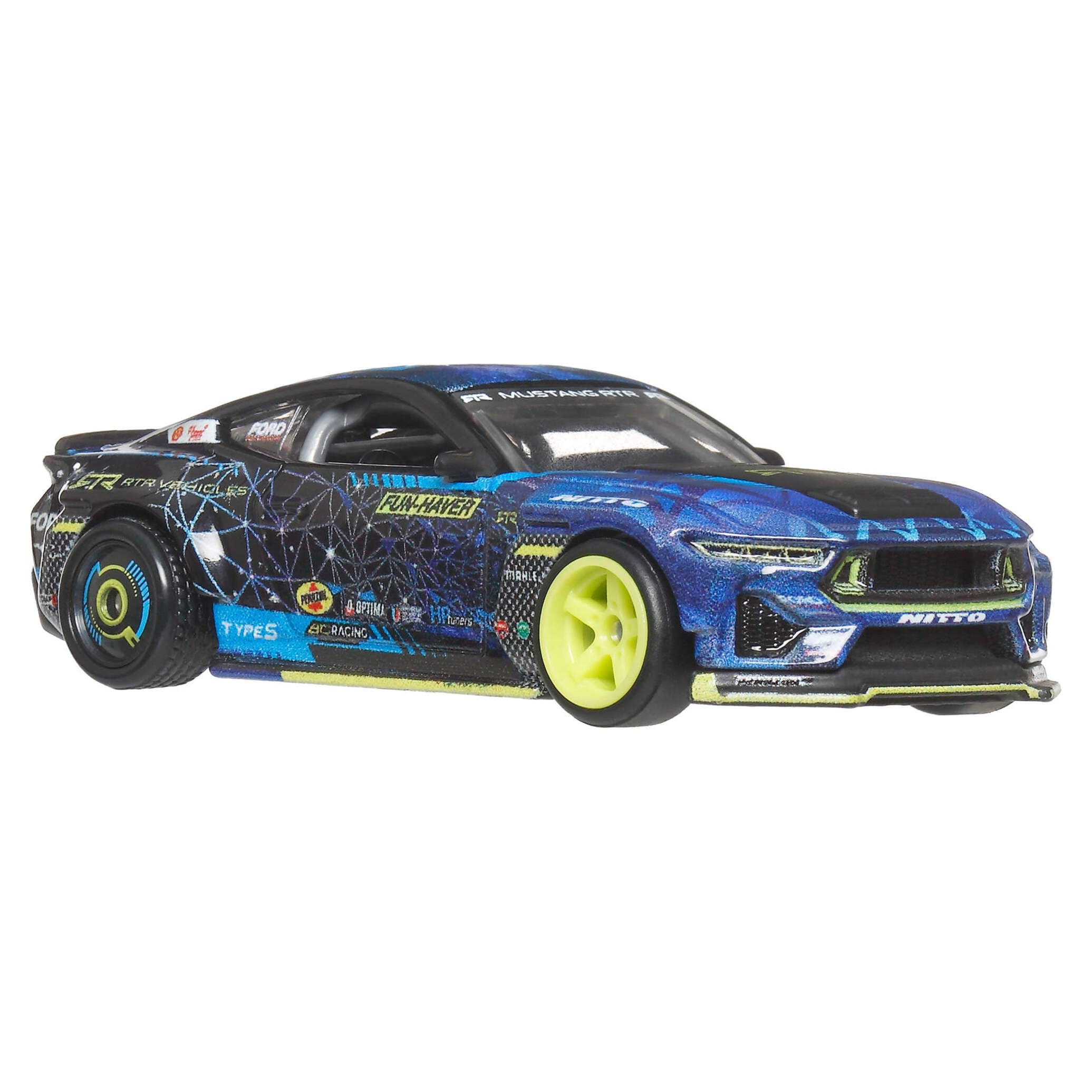 Hot Wheels Premium Mustang RTR Drift - 1:64 Die-Cast Collectible Vehicle 4