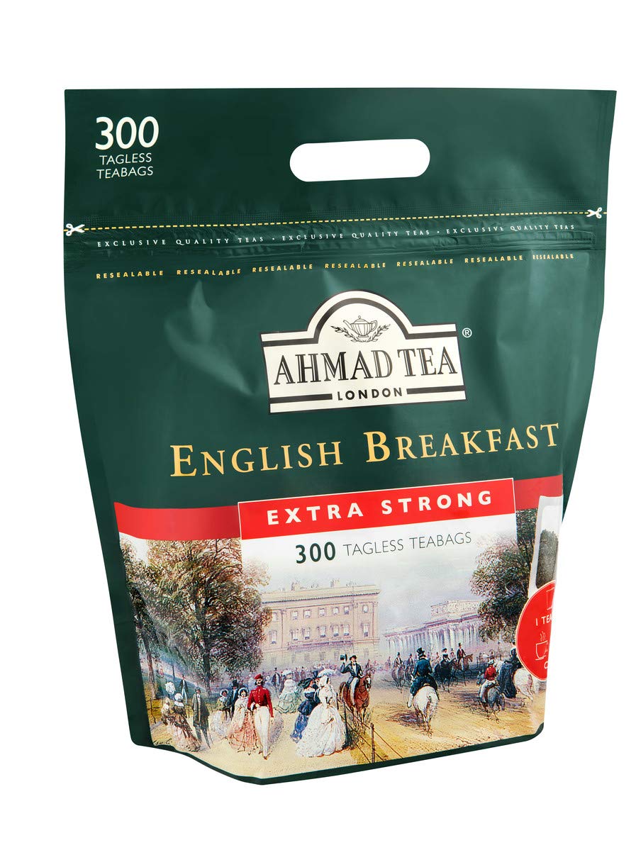 Ahmad Tea - English Breakfast Tea Extra Strong 300 Tagless Teabags