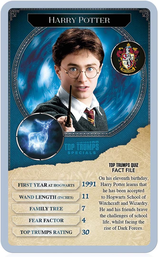 Top Trumps Harry Potter 30 Witches and Wizards Specials Card Game 4