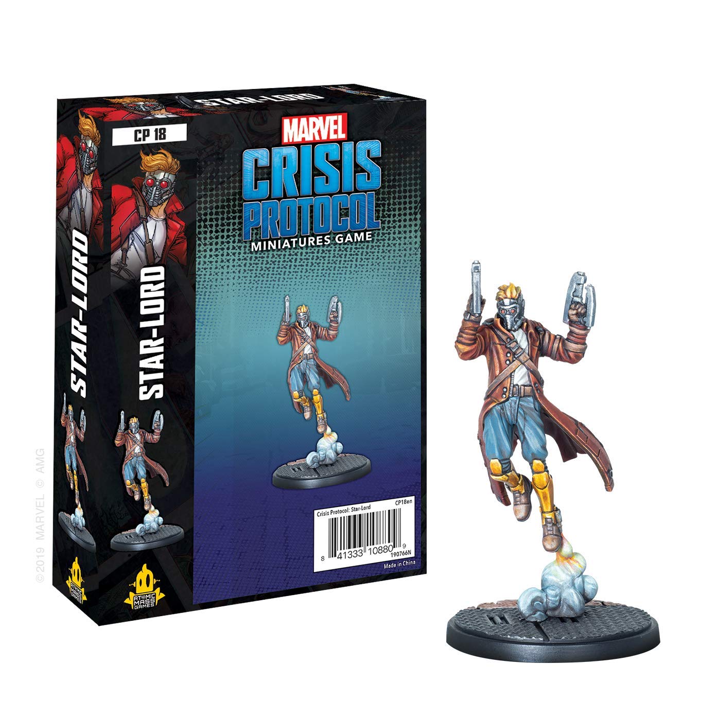 Atomic Mass Games Marvel Crisis Protocol: Star-Lord Character Pack 3