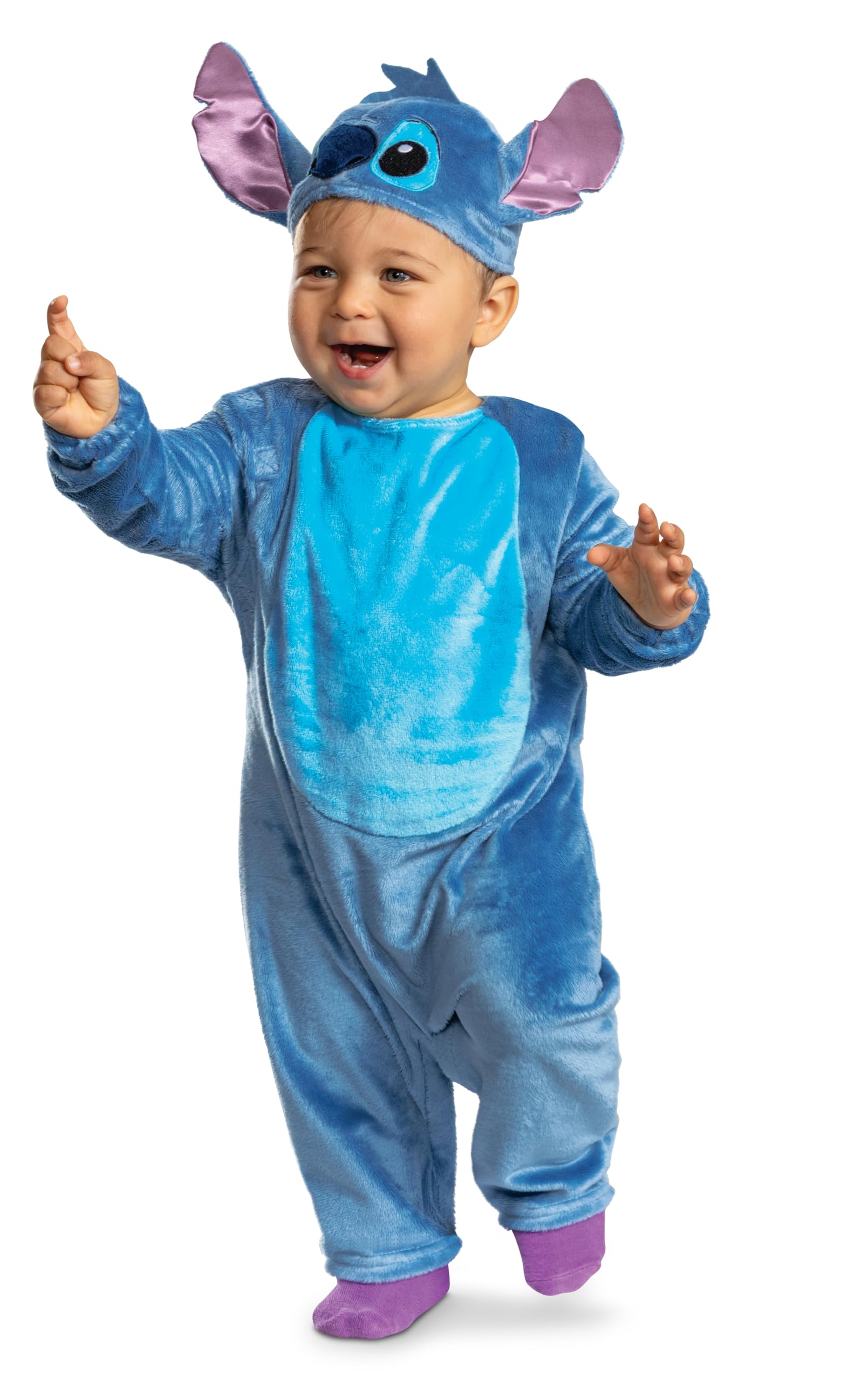 Disguise Lilo & Stitch Costume - Toddler Deluxe Jumpsuit 3