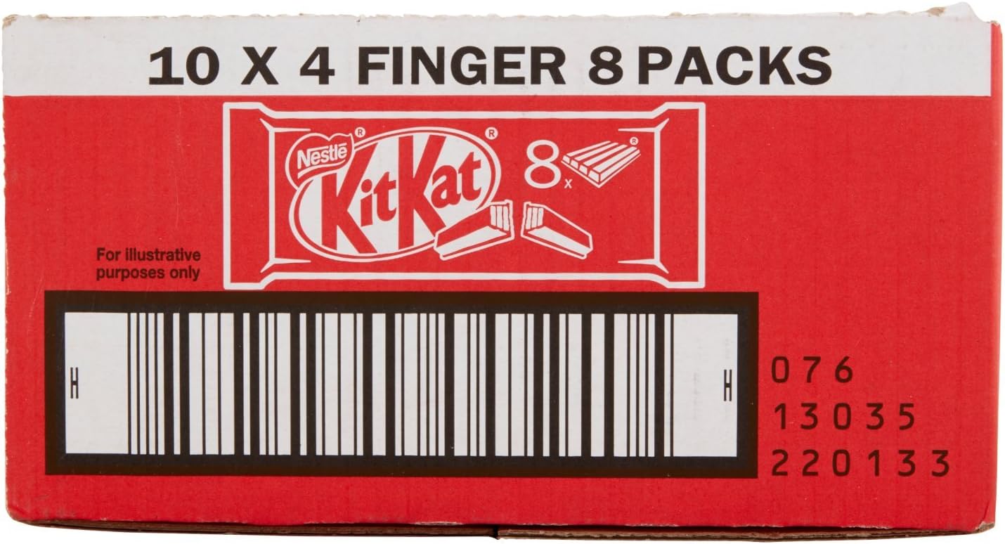 KitKat 4 Finger Milk Chocolate Bar Bumper Multipack, 8 x 41.5 g 9