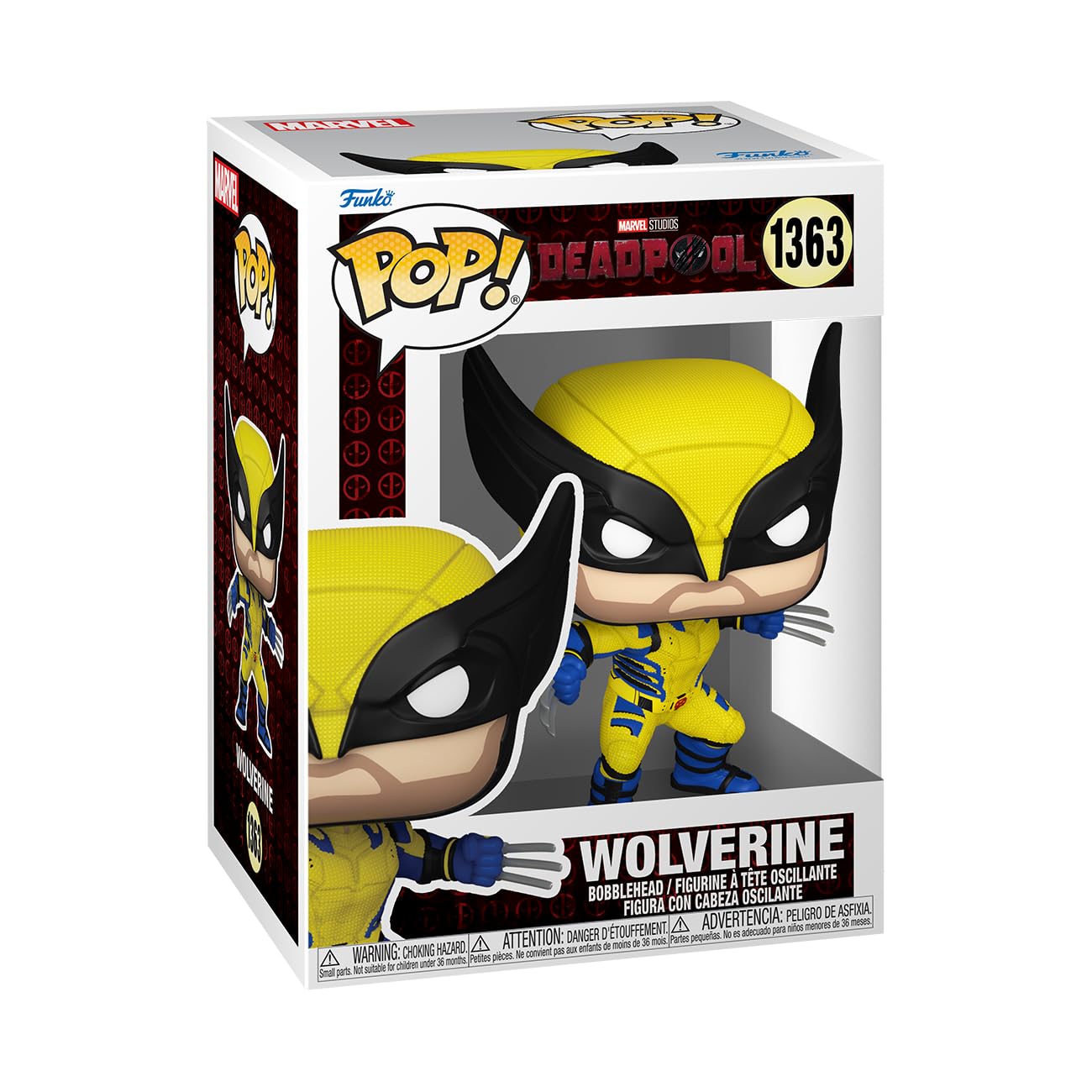 Funko POP! Marvel: Deadpool & Wolverine - Wolverine Collectible Vinyl Figure | 3.75 Inches 1