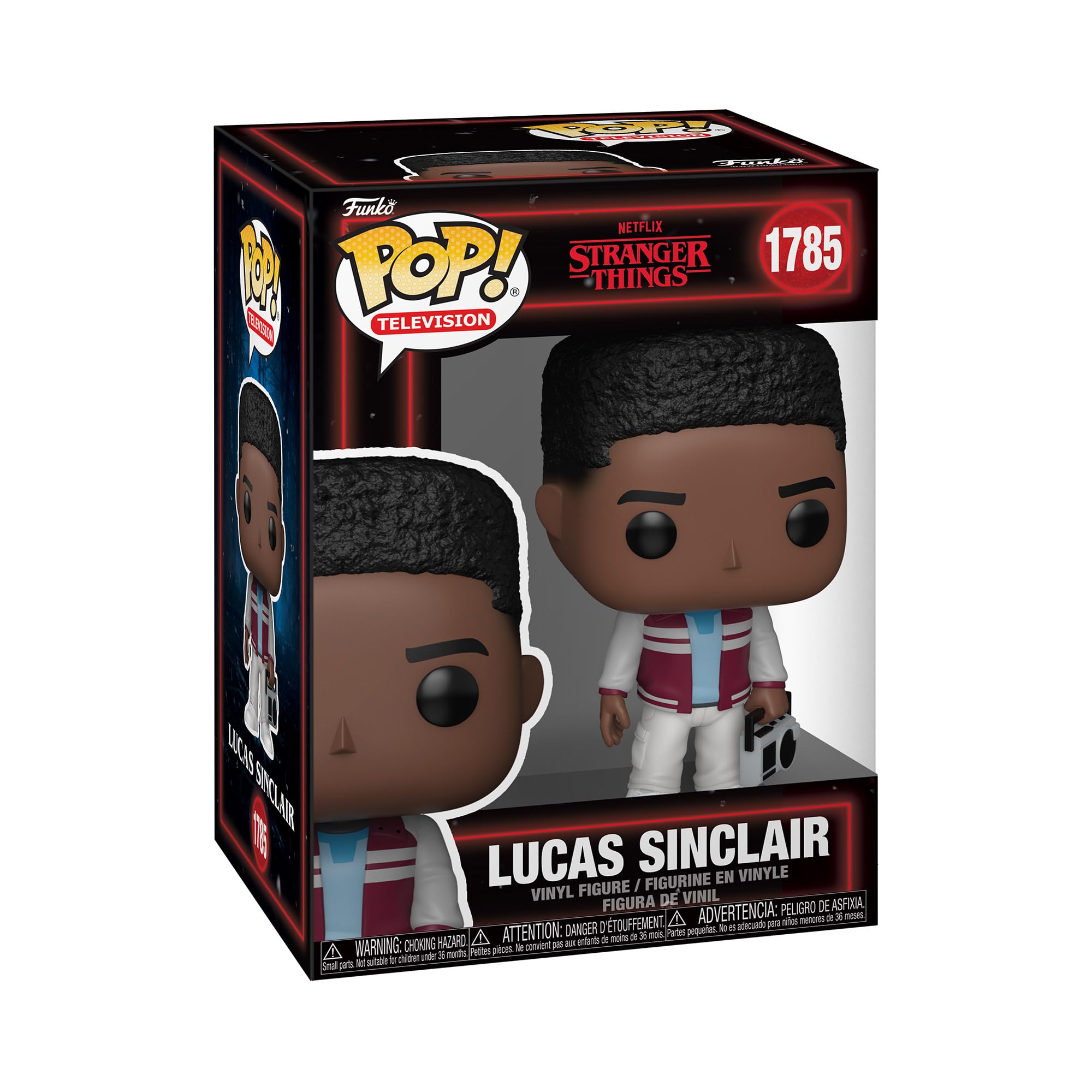 Funko Pop! TV: Stranger Things Season 5 - Lucas Sinclair Vinyl Figure 3