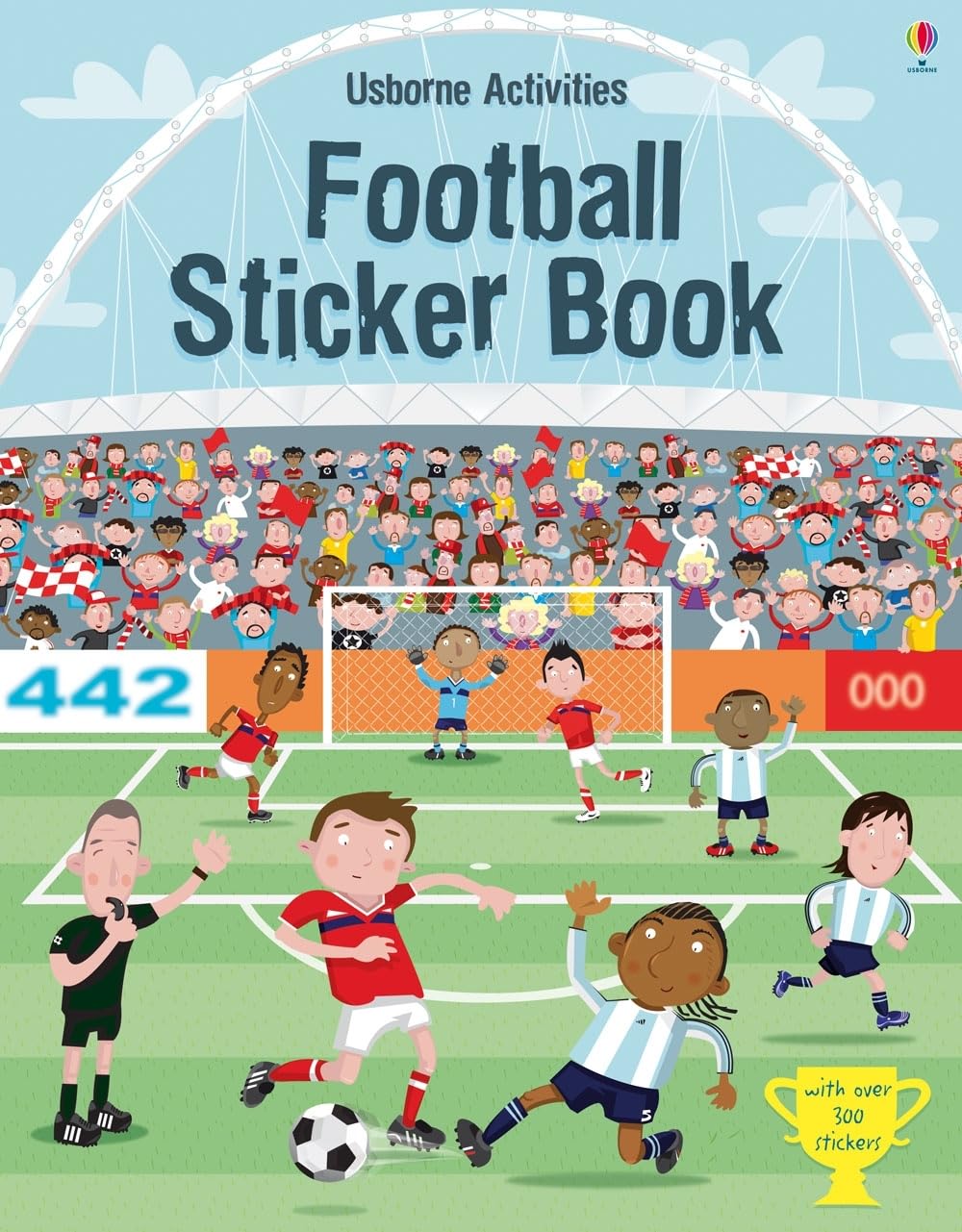 Usborne Football Sticker Book - Over 300 Stickers | Paperback | Ages 4-6