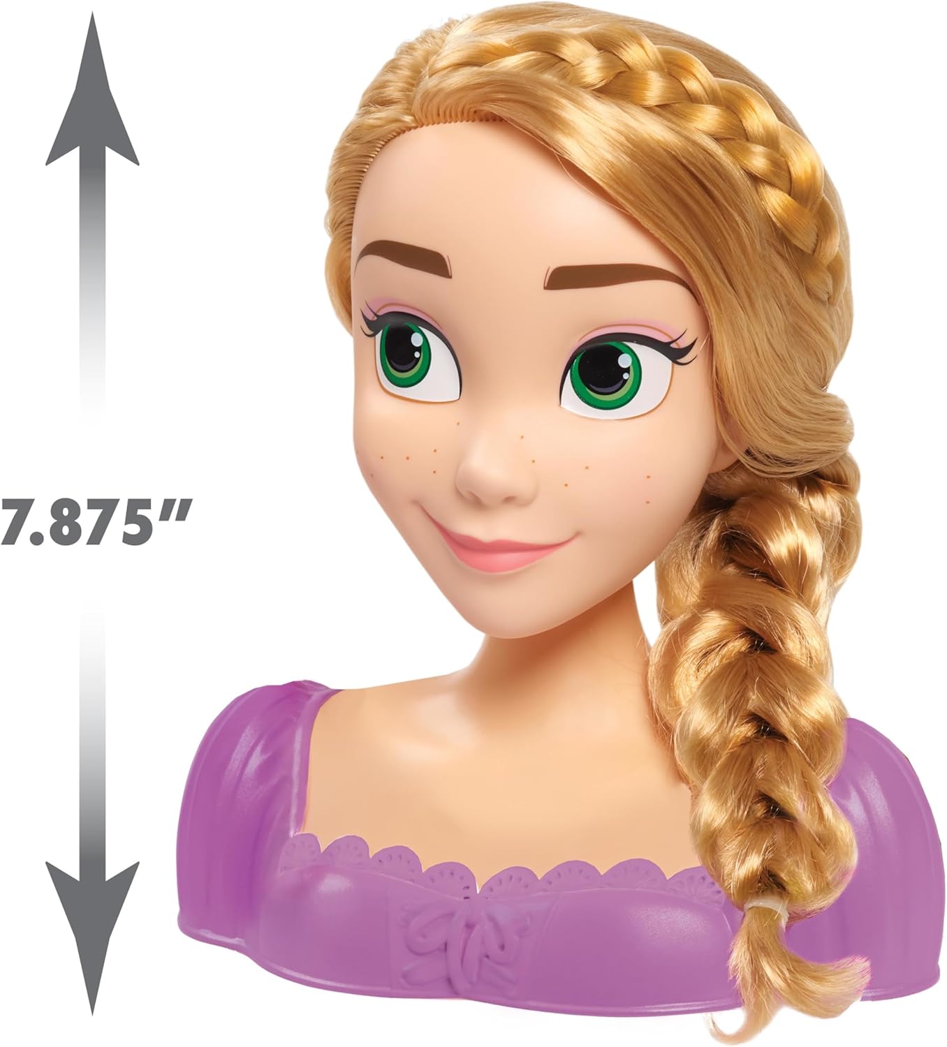 Disney Princess Rapunzel 20 cm Hairdressing Head with 7-Piece Accessory Set 3