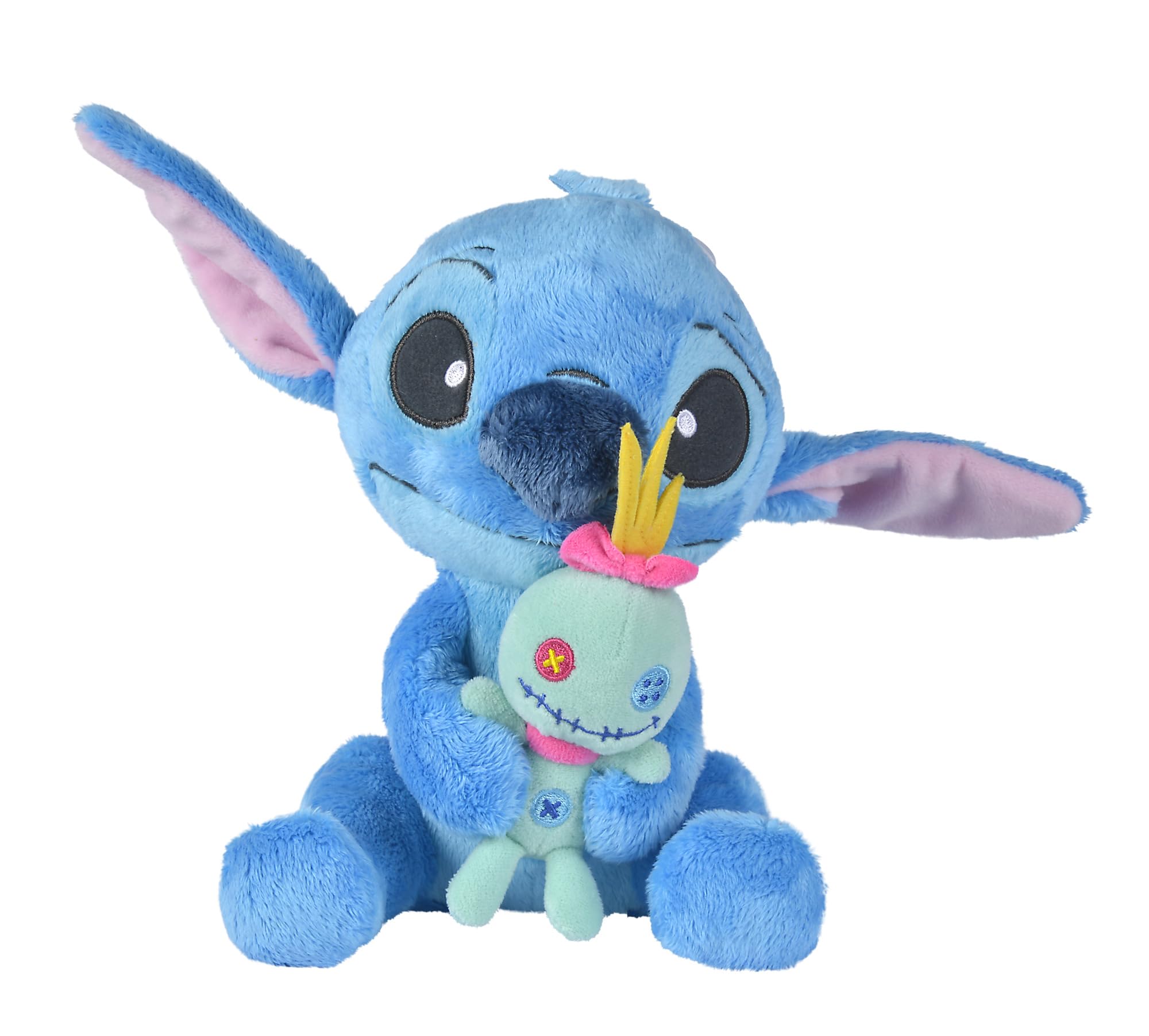 Simba Disney Stitch & Scrump Soft Doll | 25cm Plush Toy | Ages 0m+