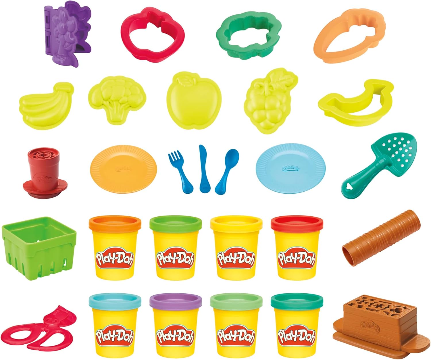 Play-Doh Grow Your Garden Toolset - Sustainable Arts & Crafts Playset for Kids