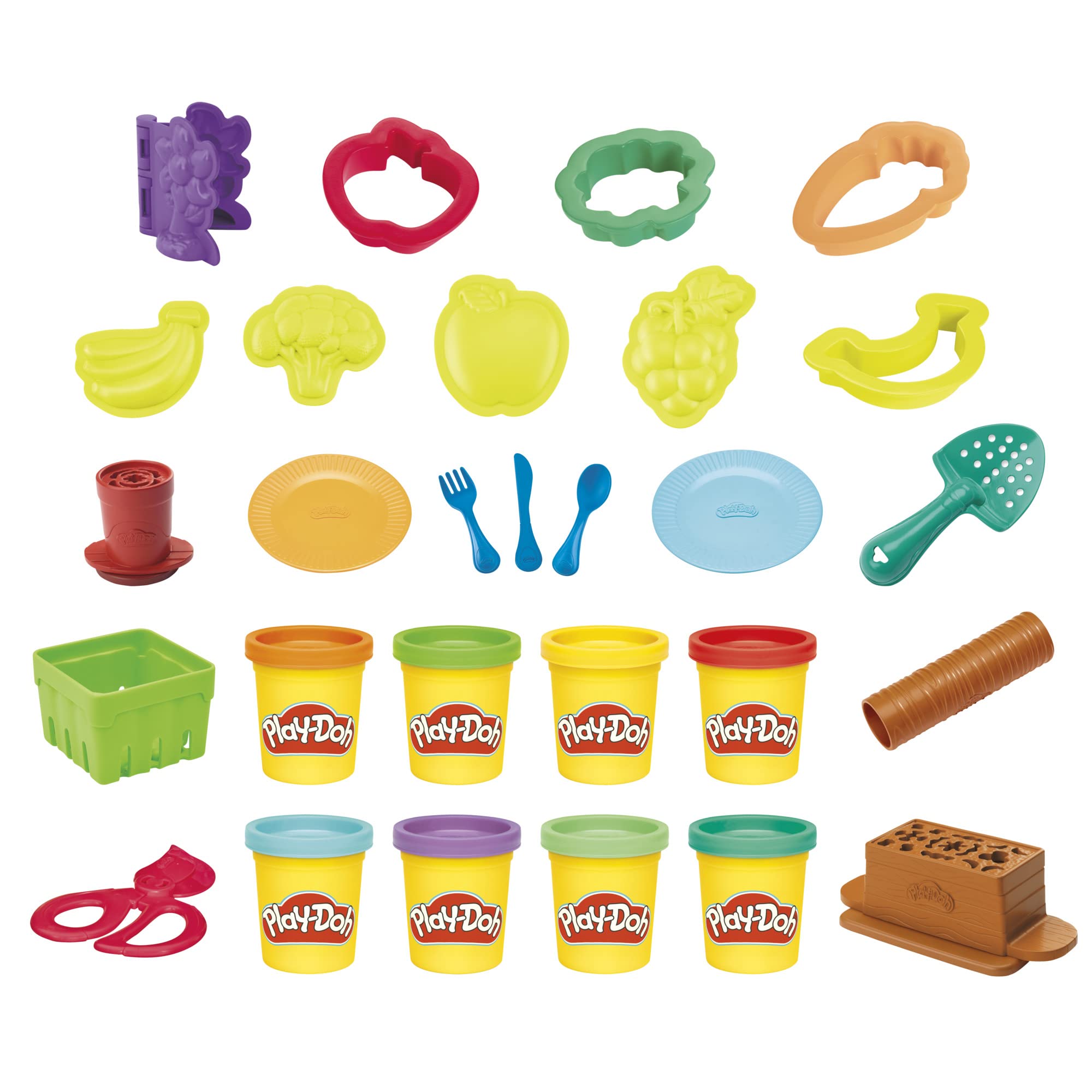 Play-Doh Grow Your Garden Toolset - Sustainable Arts & Crafts Playset for Kids 10