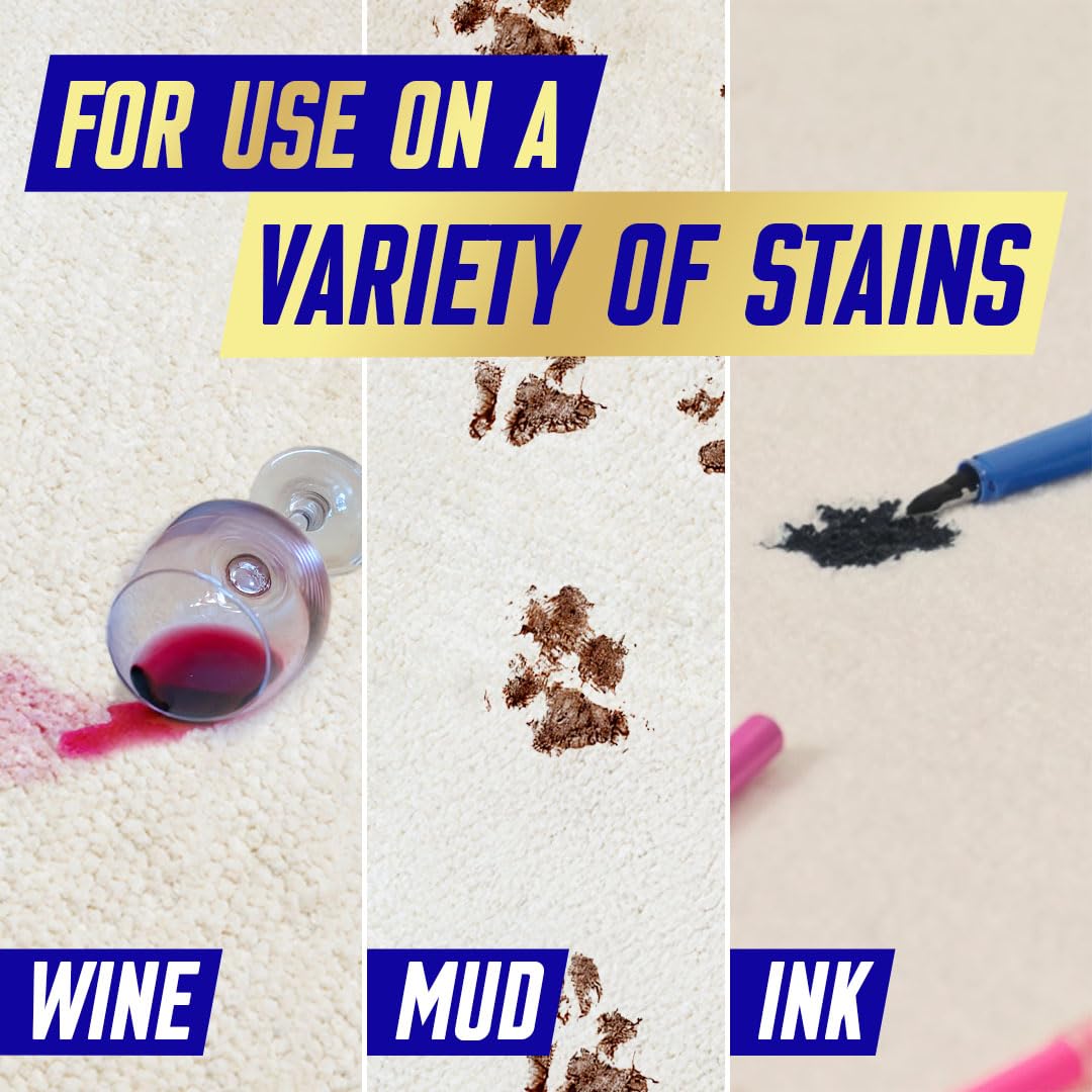 Vanish Gold Oxi Action Upholstery & Carpet Cleaner Stain Remover Spray - 30 Second Stain Removal, Pet Mess Cleaning, 500ml 3