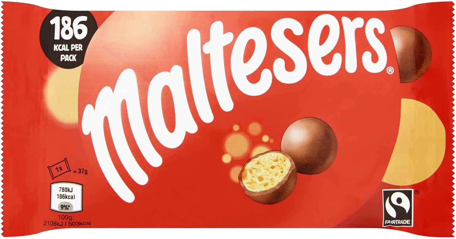 Maltesers Milk Chocolate Honeycomb Balls, 37g x 40 - Perfect Movie Snack 4