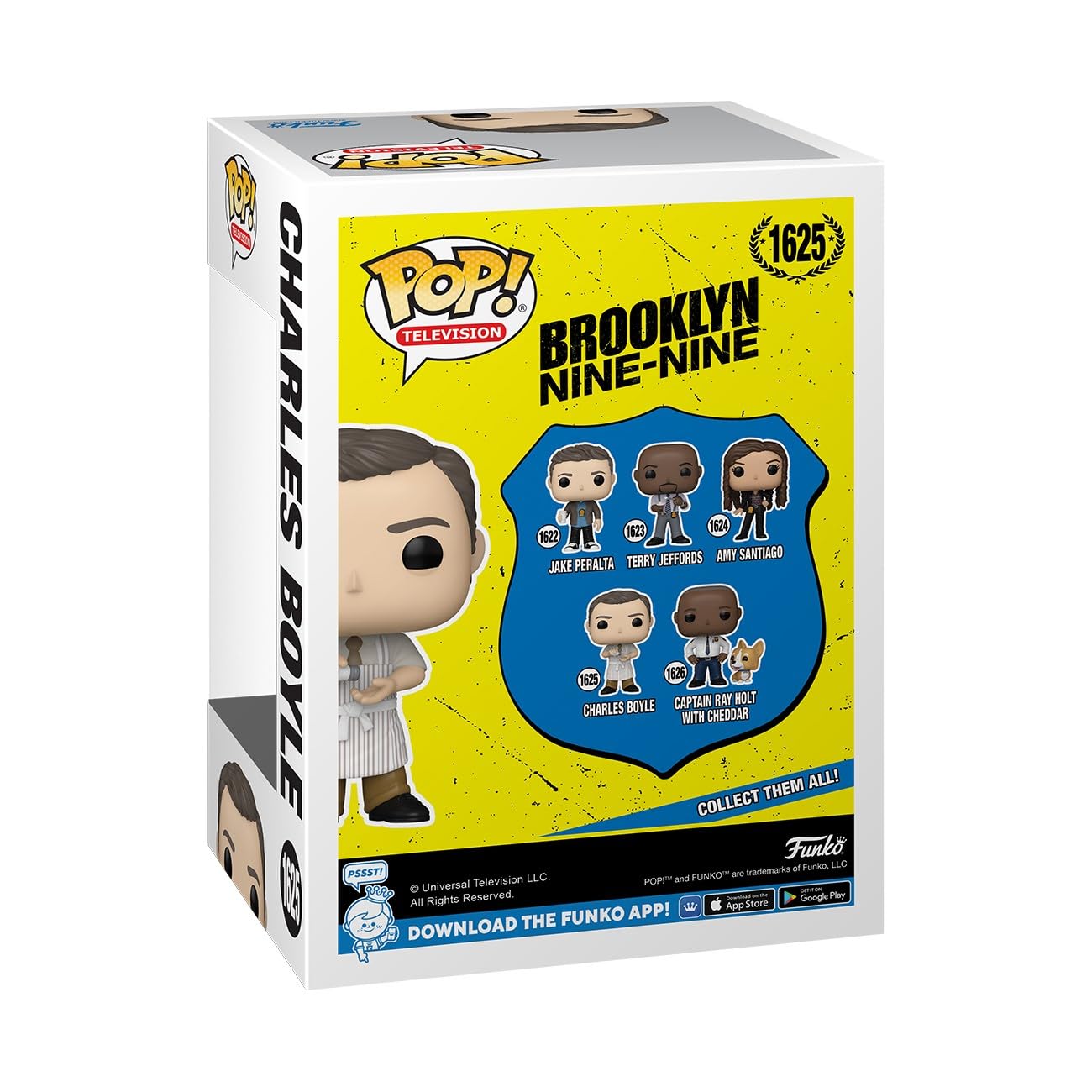 Funko POP TV: Charles Boyle - Brooklyn Nine-Nine Collectible Vinyl Figure | 3.85 in | Model 61397 3