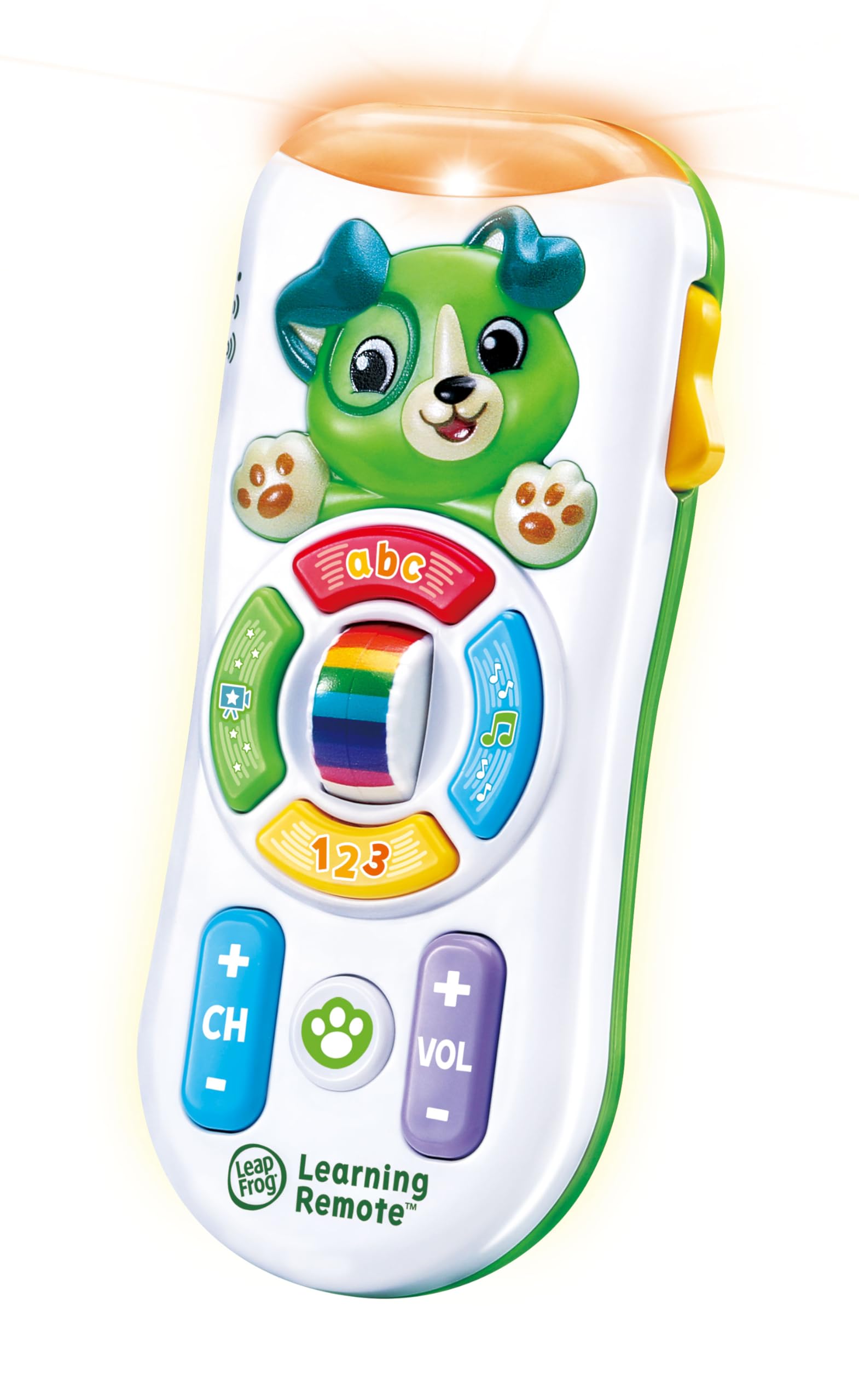 LeapFrog Channel Fun Learning Remote - Interactive Musical Baby Toy for Ages 6 Months+