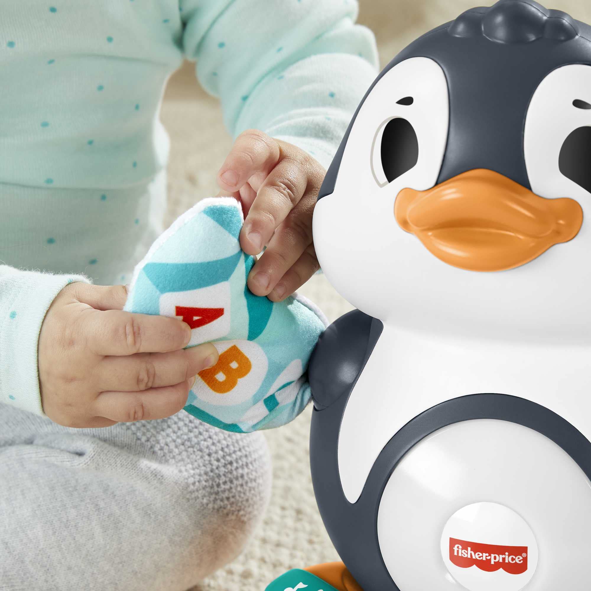 Fisher-Price Linkimals Cool Beats Penguin Musikspielzeug – Pädagogischer Pinguin mit Beleuchtung für Kleinkinder ab 6 Monaten 8