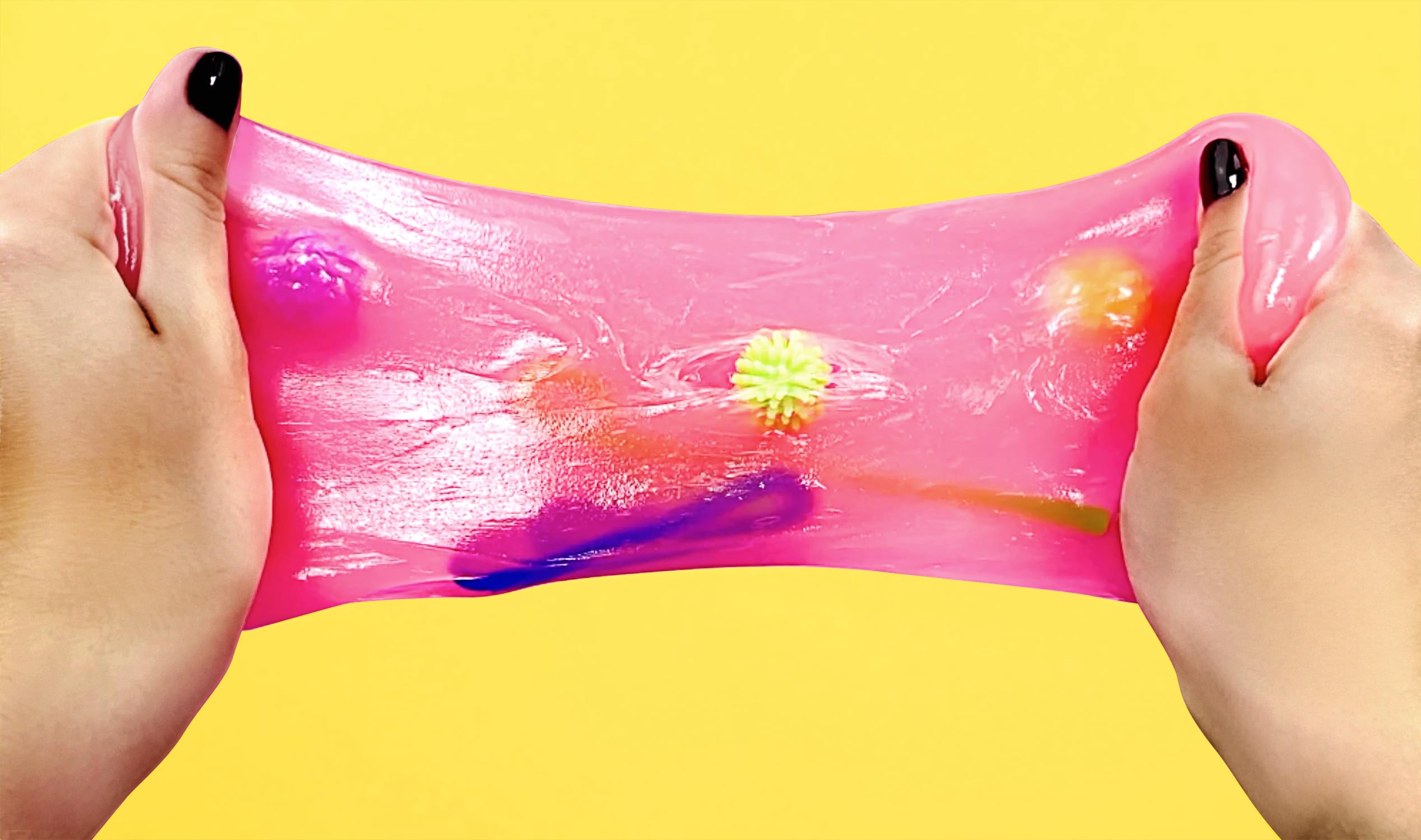 So Slime 1KG Fidget Slime Bucket - Colourful Sensory Slime with Fidget Toys & Storage Container for Kids 6+ 7