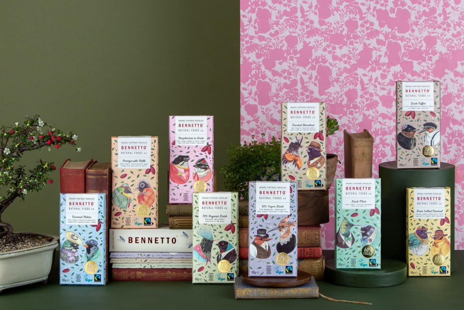 Bennetto 70% Organic Dark Rich Chocolate Bar - Single Origin Ecuador Cocoa, Vegan & Gluten-Free 3