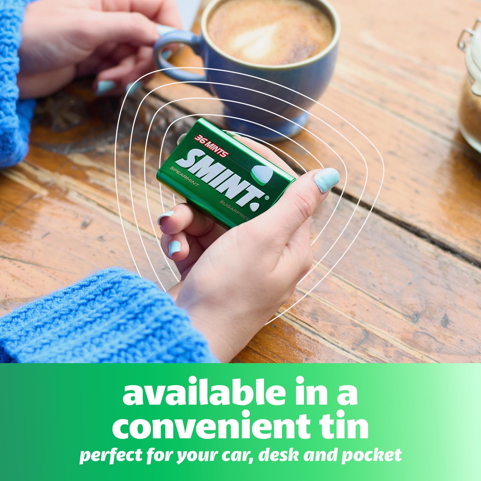 Smint - Spearmint XXL Sugar-Free Mints (Pack of 12 Tins) 8