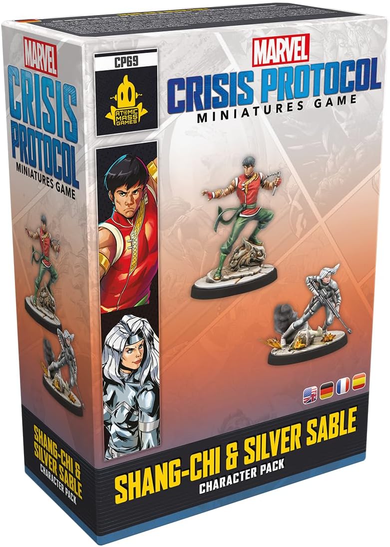Atomic Mass Games Marvel: Crisis Protocol Shang-Chi & Silver Sable Character Pack
