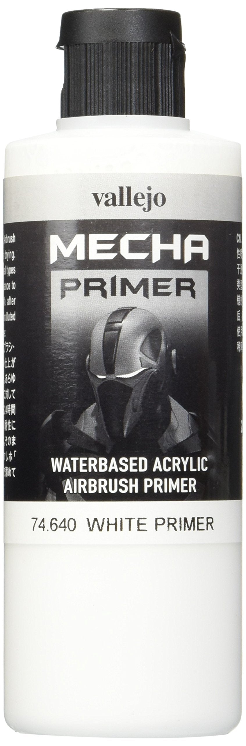 Vallejo Mecha Color Acrylic Airbrush Paint - White Primer for Robots & Action Figures