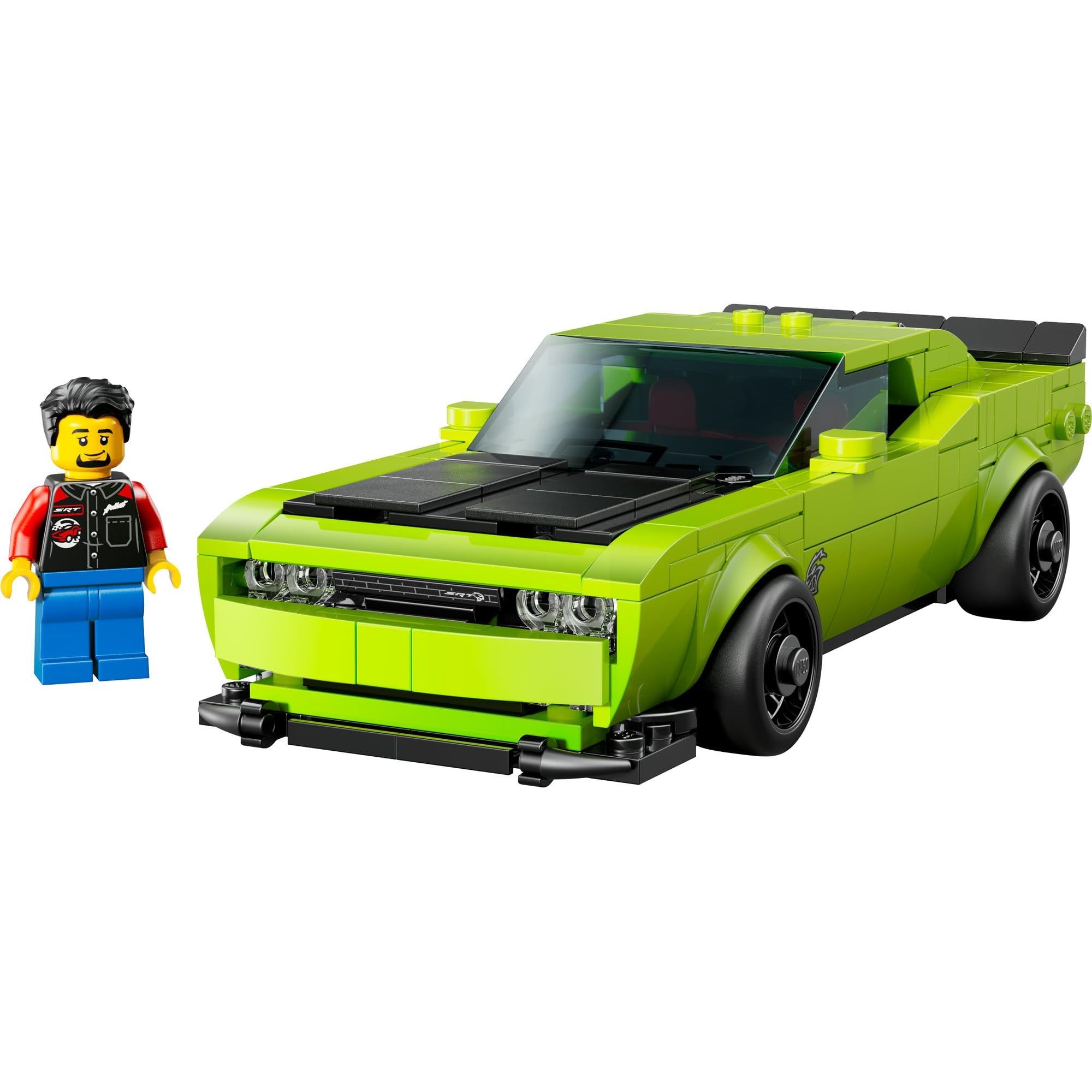 LEGO Speed Champions Dodge Challenger SRT Hellcat - 390-Piece Building Set for Ages 9+ 4