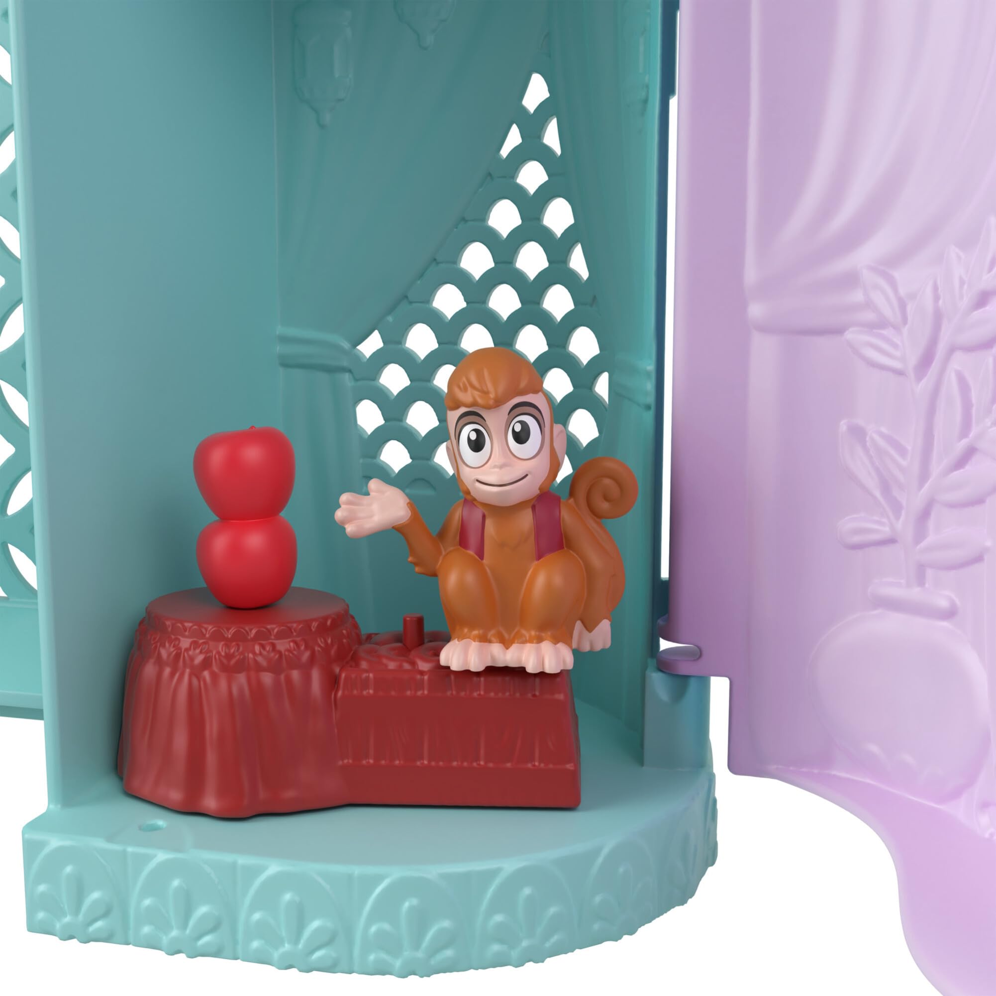 Mattel Disney Princess Storytime Stackers - Jasmine's Palace Playset with Doll & Friends, Inspired by Aladdin 4