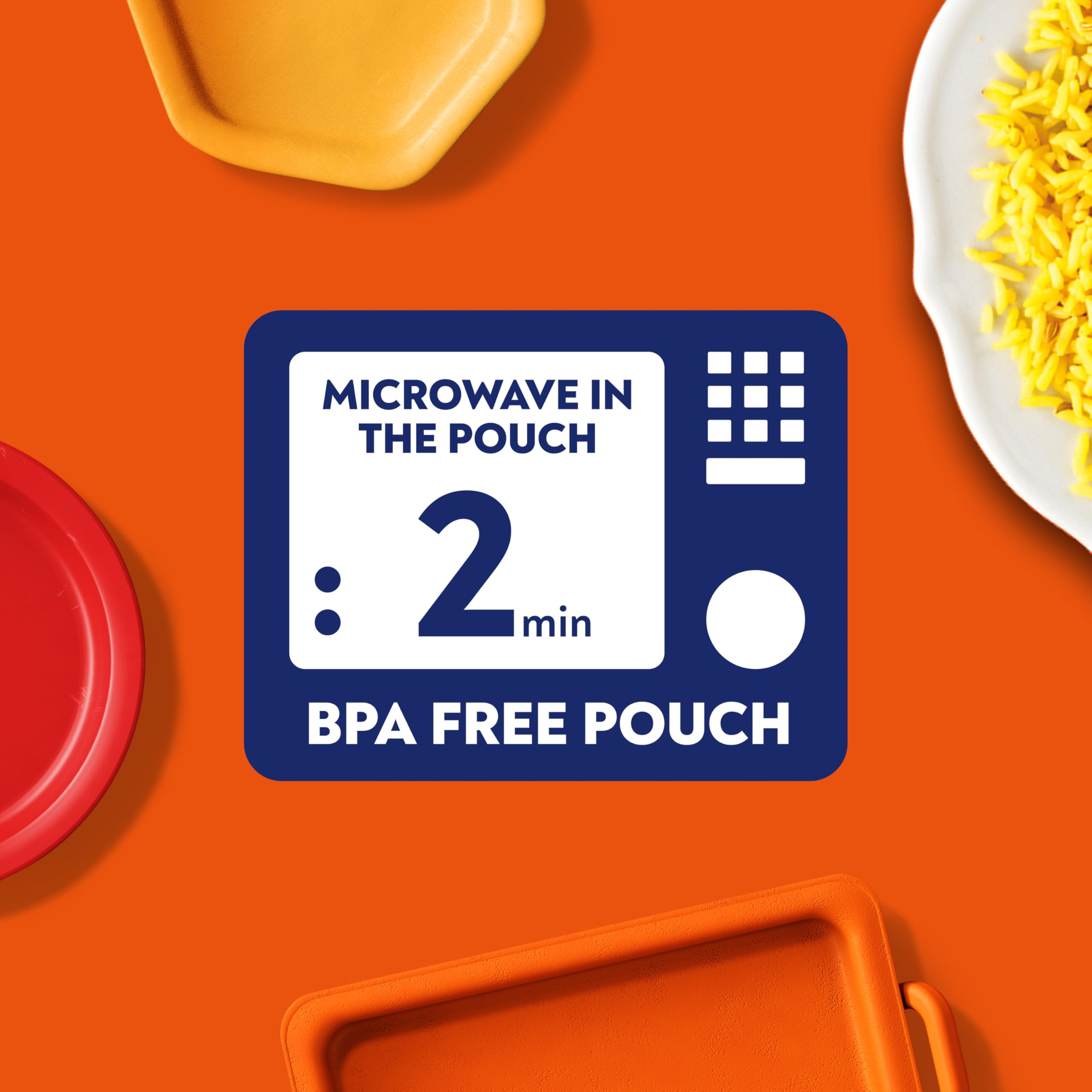 Ben's Original Pilau Microwave Rice, Bulk Multipack 6 x 220g Pouches 3