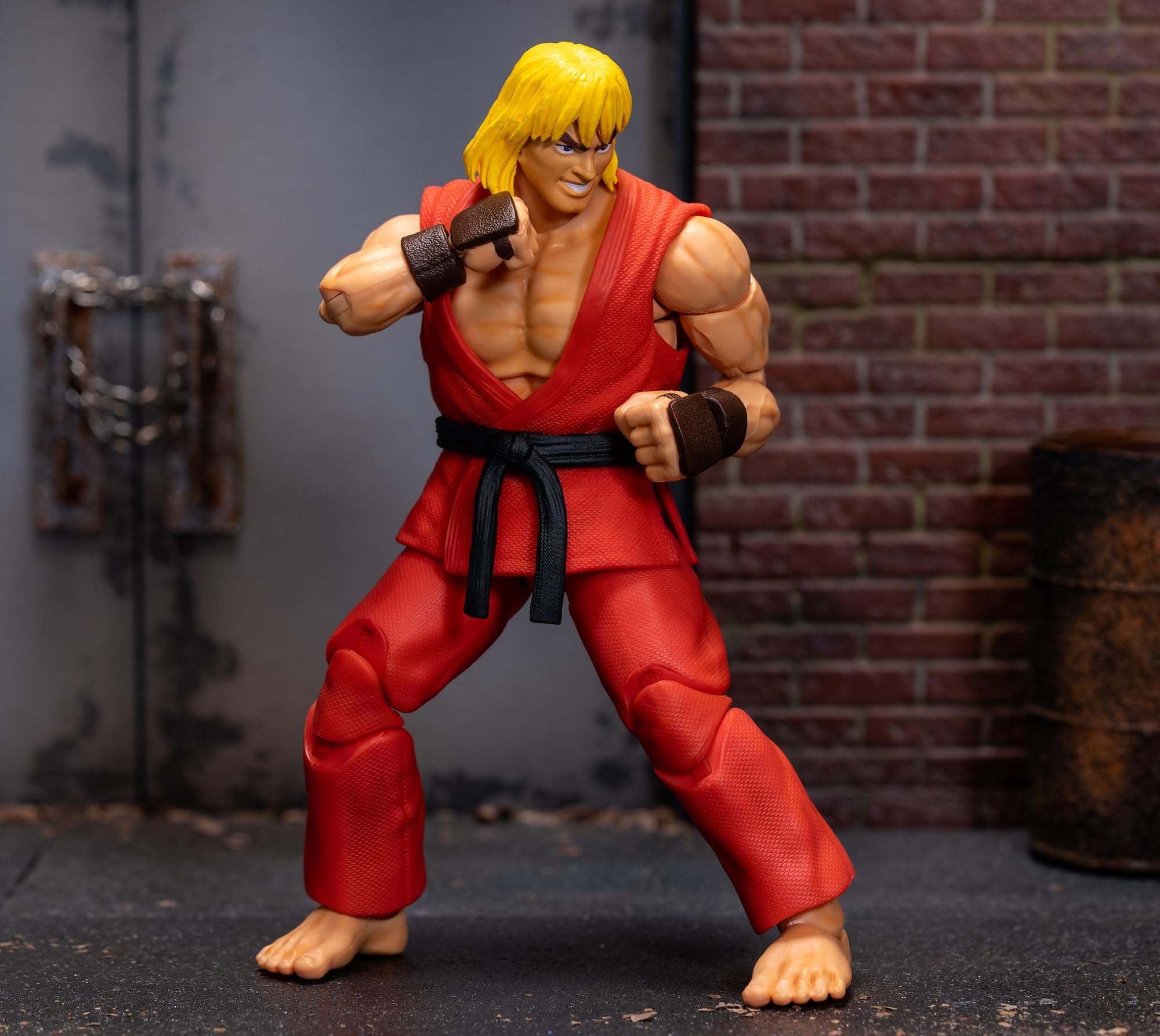 Jada Ken Masters Street Fighter 6" Deluxe Collector Action Figure | 15cm | Unisex Children 5