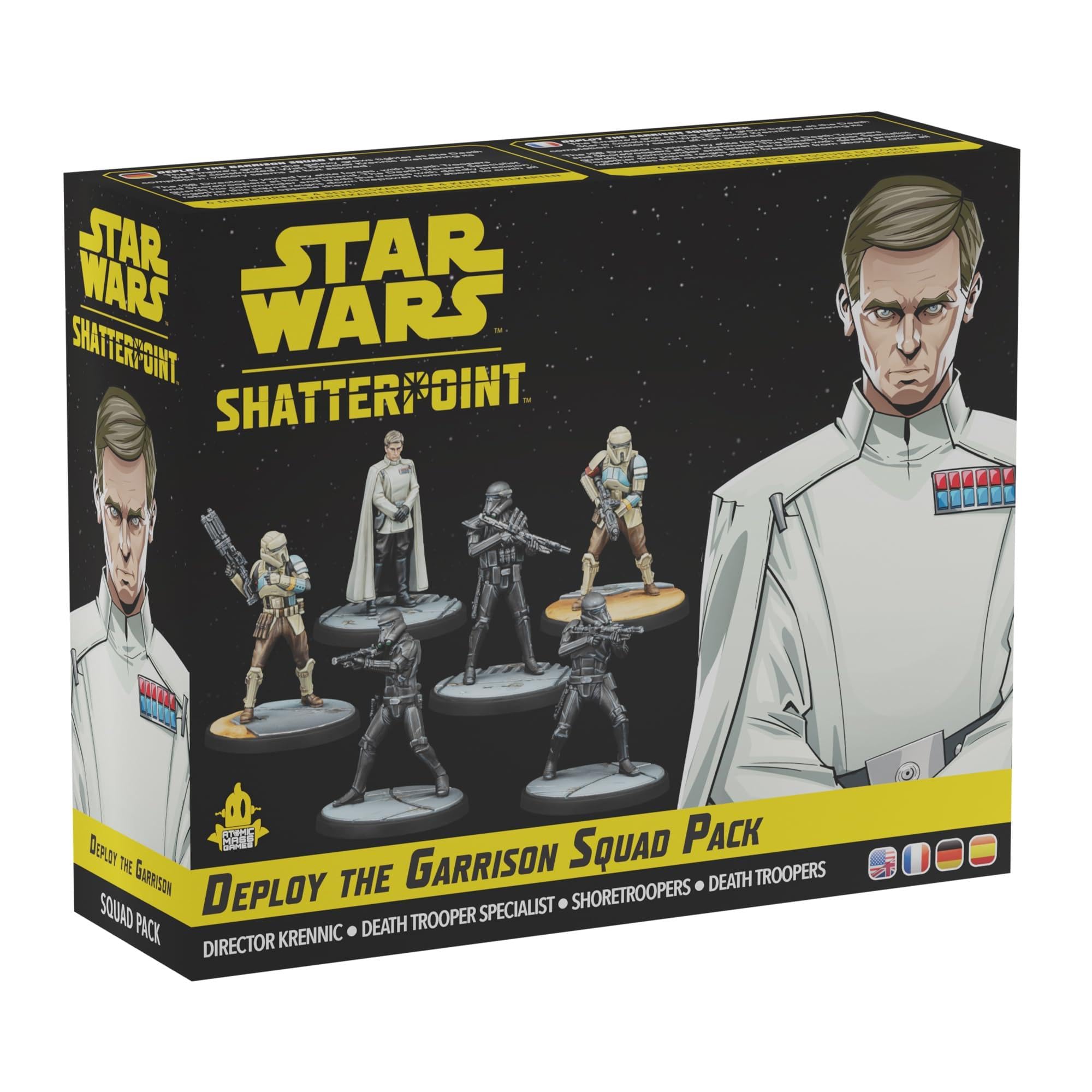 Atomic Mass Games Star Wars Shatterpoint Deploy the Garrison Squad Pack