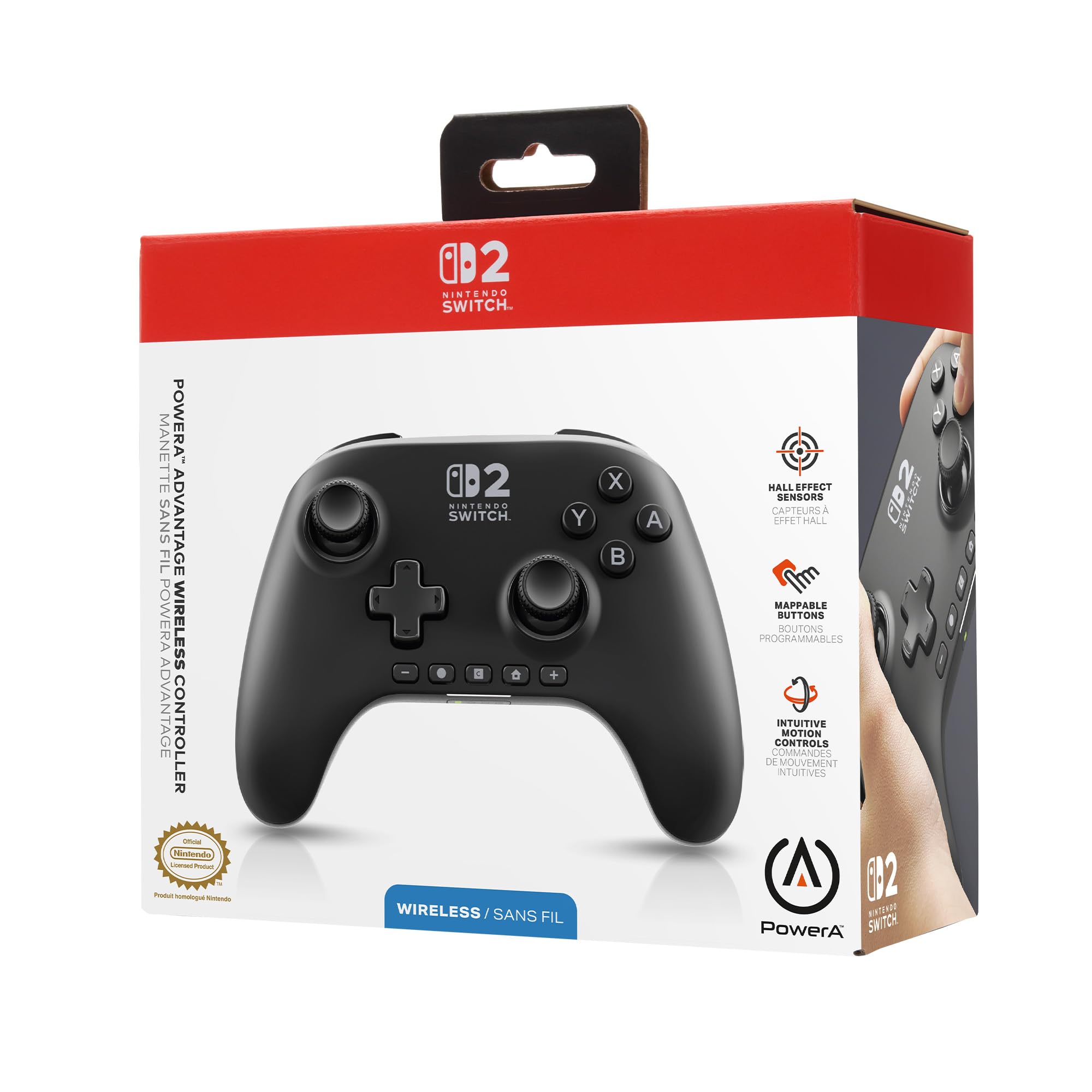 PowerA Advantage Wireless Controller for Nintendo Switch 2 - Black 7
