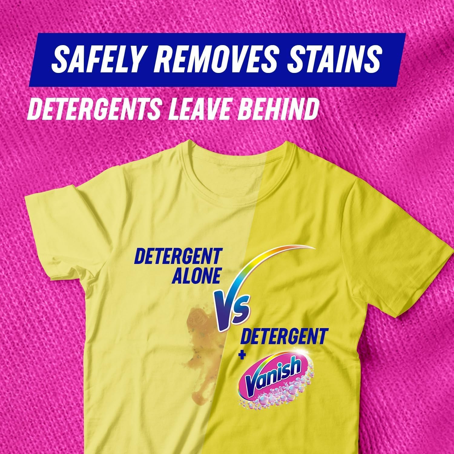 Vanish Gold Oxi Action Stain Remover and Laundry Booster Powder for Colours 1.41kg 6