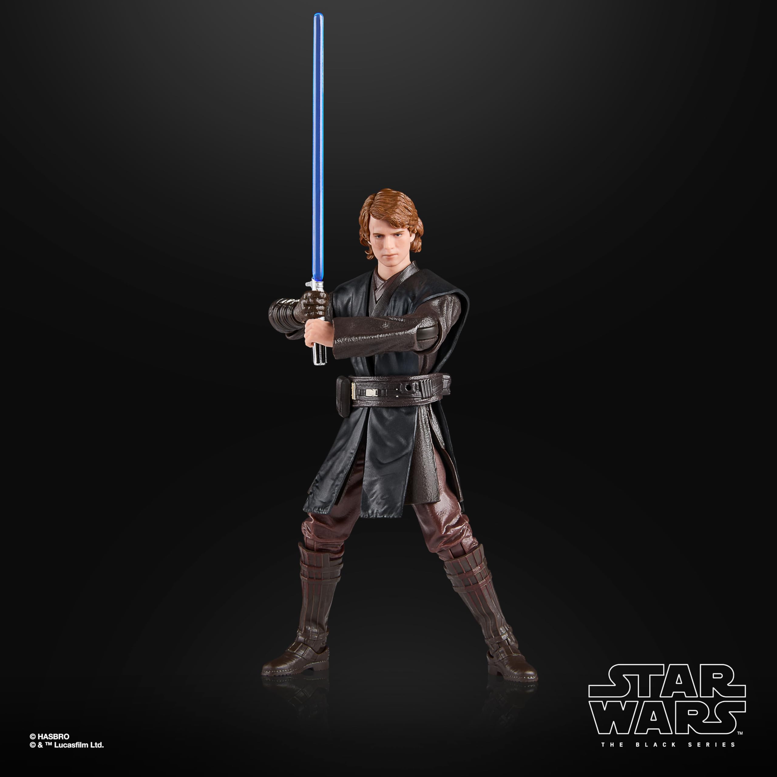 Star Wars The Black Series Anakin Skywalker - 6 Inch Action Figure with Blue Lightsaber 5