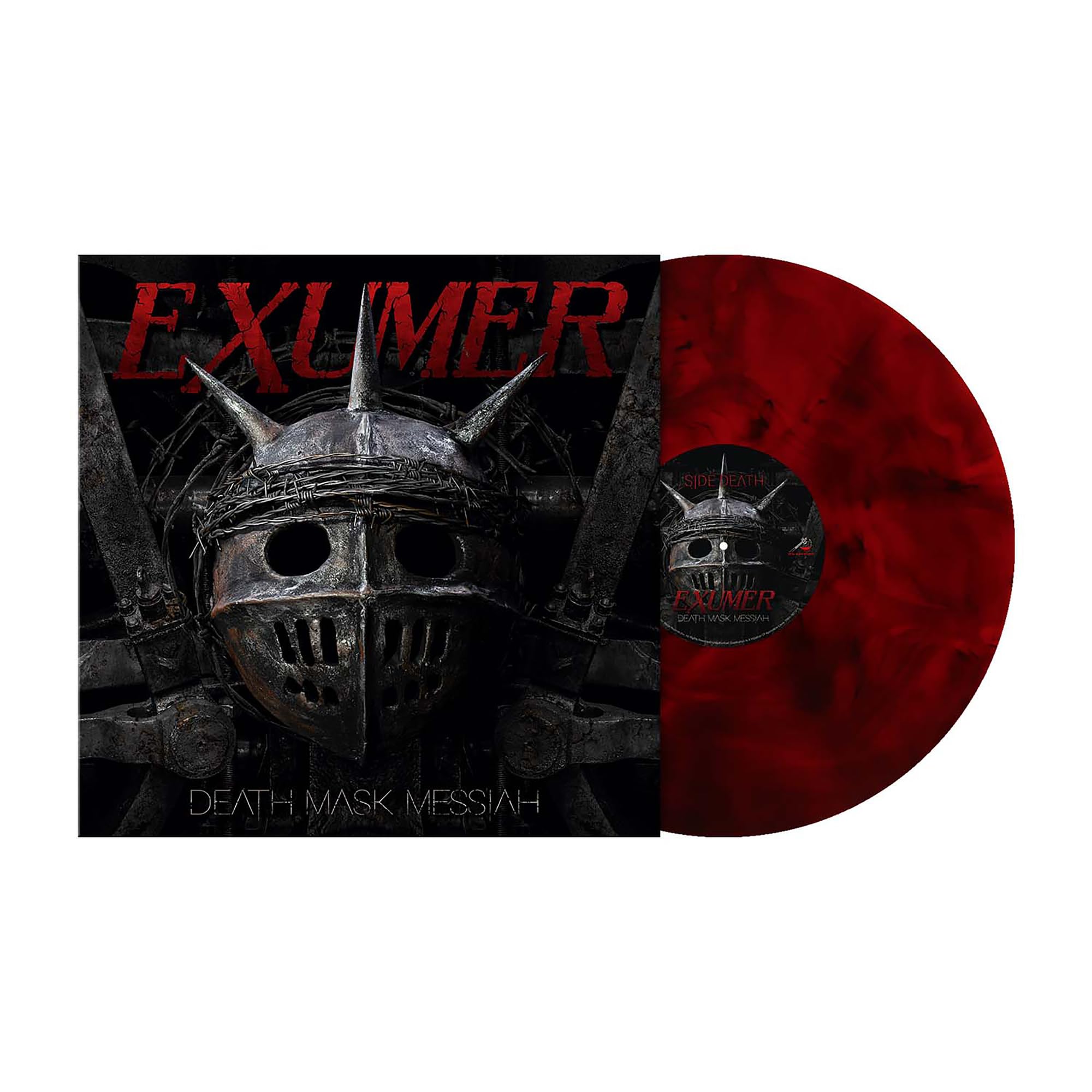 Exumer - Death Mask Messiah [Galaxy Red & Black Vinyl] 1