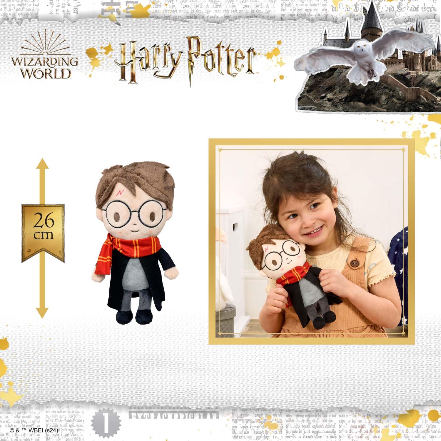 Rainbow Designs Harry Potter Plush - My First Stars of Hogwarts - Soft Cuddle Toy 3