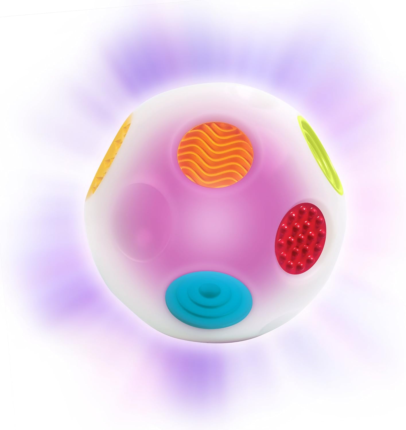 Infantino Sensory Sound and Light Activity Ball - Educational Toy for Babies 9-36 Months 9