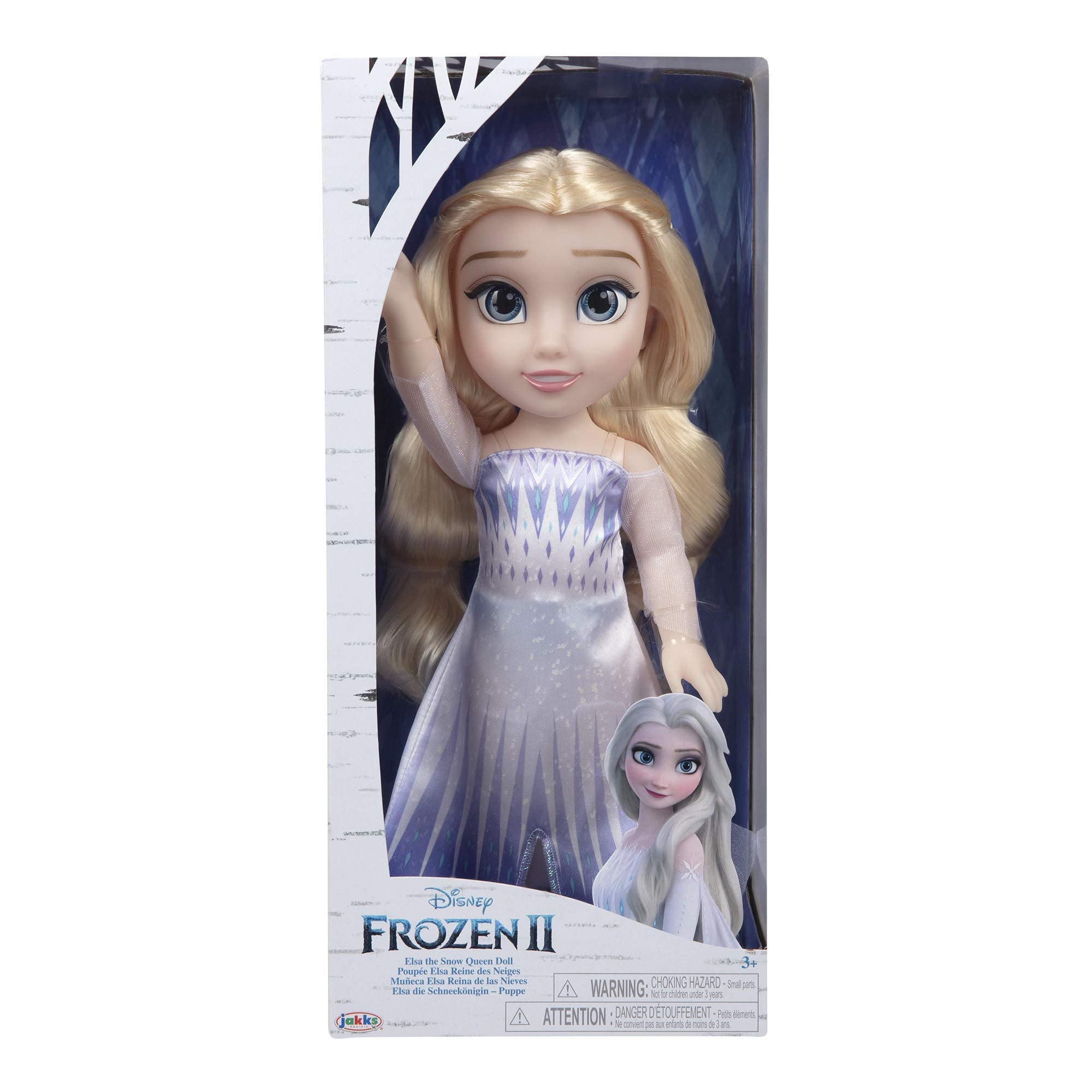 Disney Frozen 2 Elsa the Snow Queen Doll - 35cm Tall with Long Flowing Hair & Iconic Dress 16