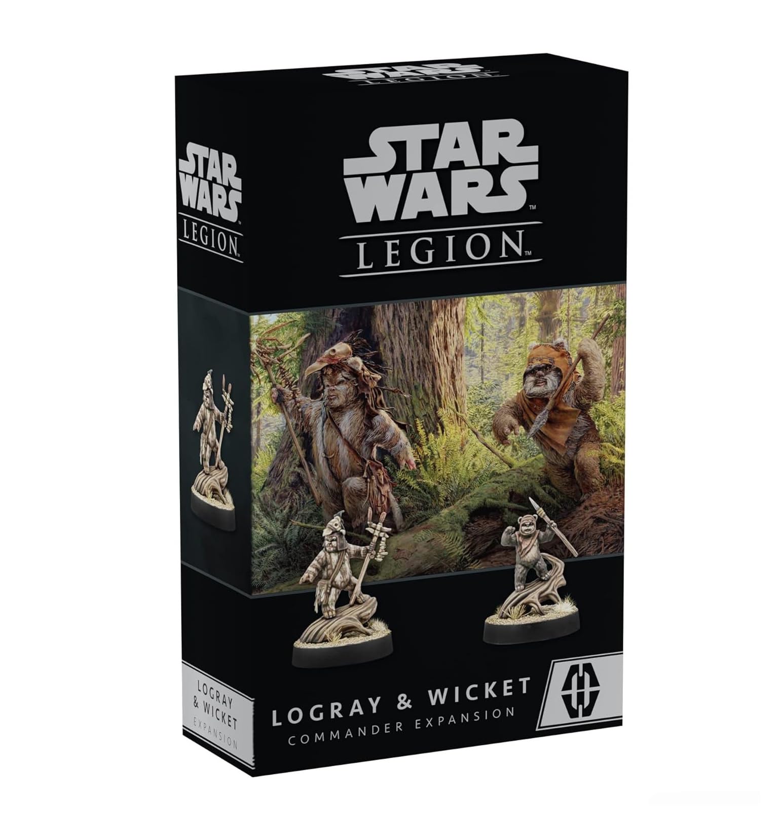 Atomic Mass Games Star Wars: Legion Logray & Wicket Commander Expansion 4