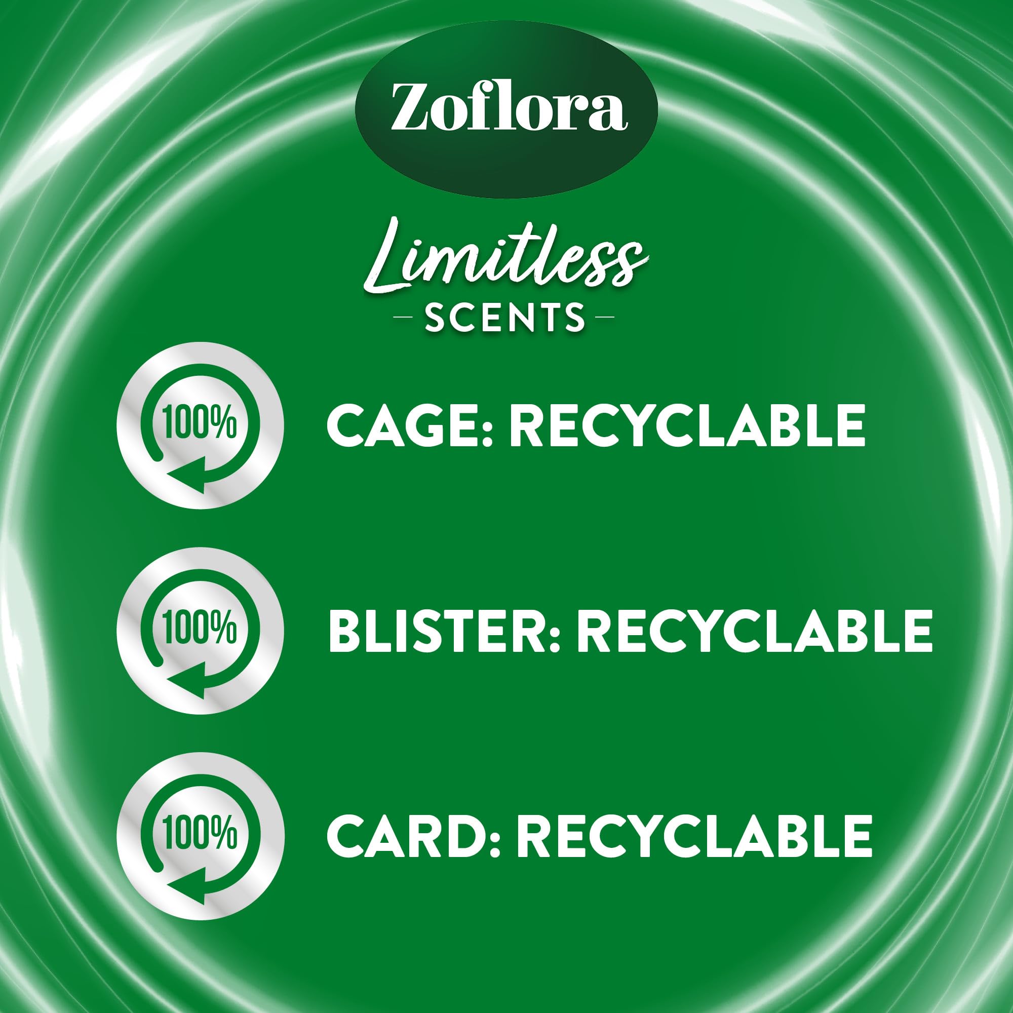 Zoflora - Freesia & Jasmine Fragrance Burst Toilet Rim Blocks, 2 x 131g 4