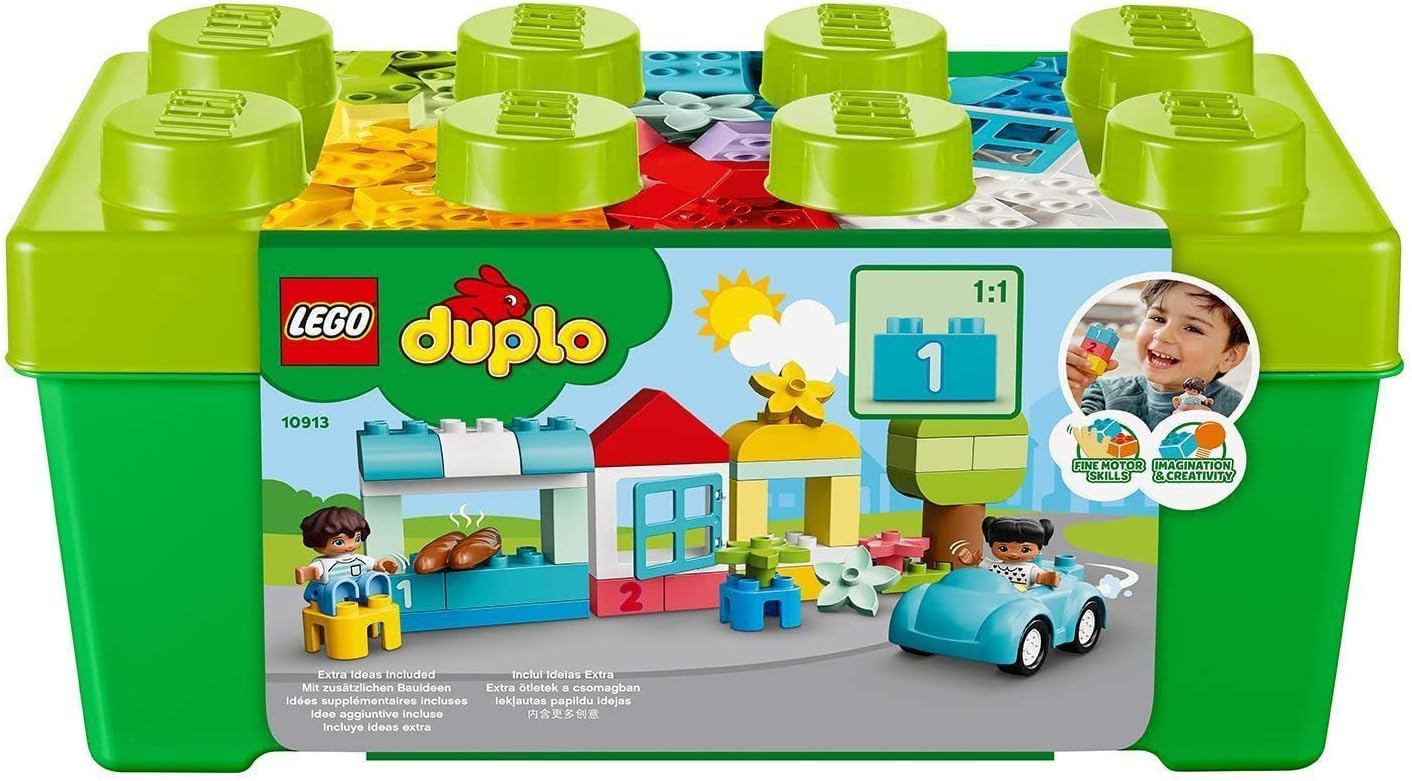 LEGO DUPLO Classic Brick Box 10913 - Educational Building Set for Toddlers 18 Months+ 9