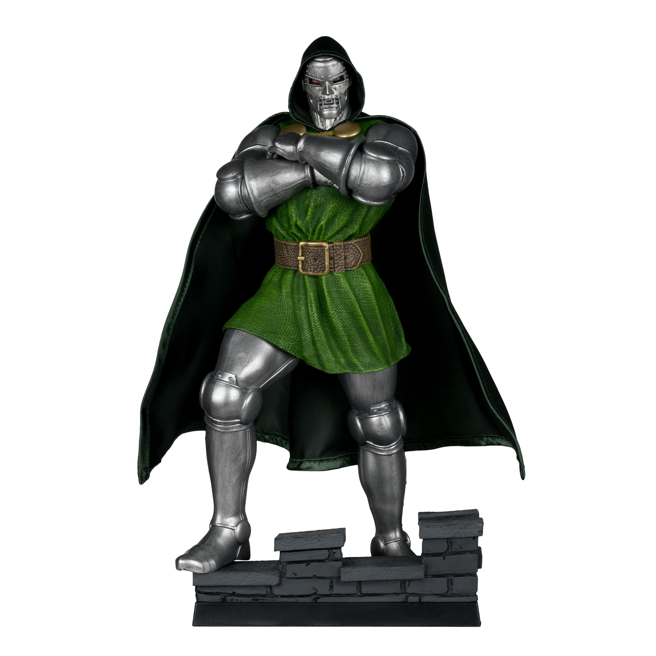 McFarlane Marvel Doctor Doom 1:6 Scale Collectible Figure - 11" Tall | Includes Comic Reprint