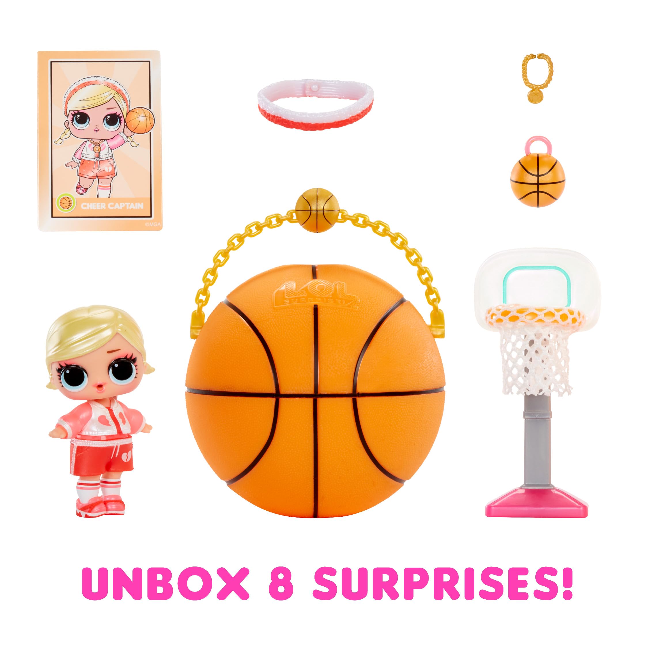 L.O.L. Surprise! All-Star Sports Vault Collection Tots - 12-Piece Doll Set with Accessories 5