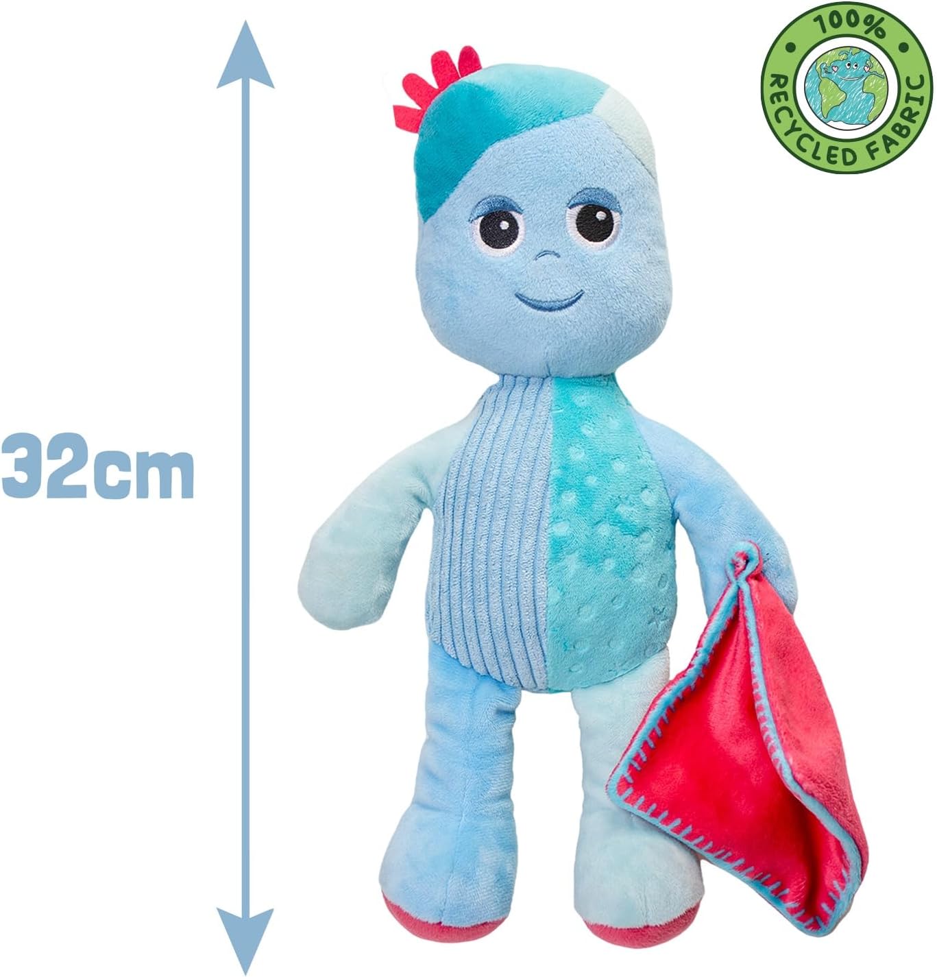 In The Night Garden Iggle Piggle Talking Plush Toy - 32cm Musical Interactive Bear for Babies & Toddlers 6