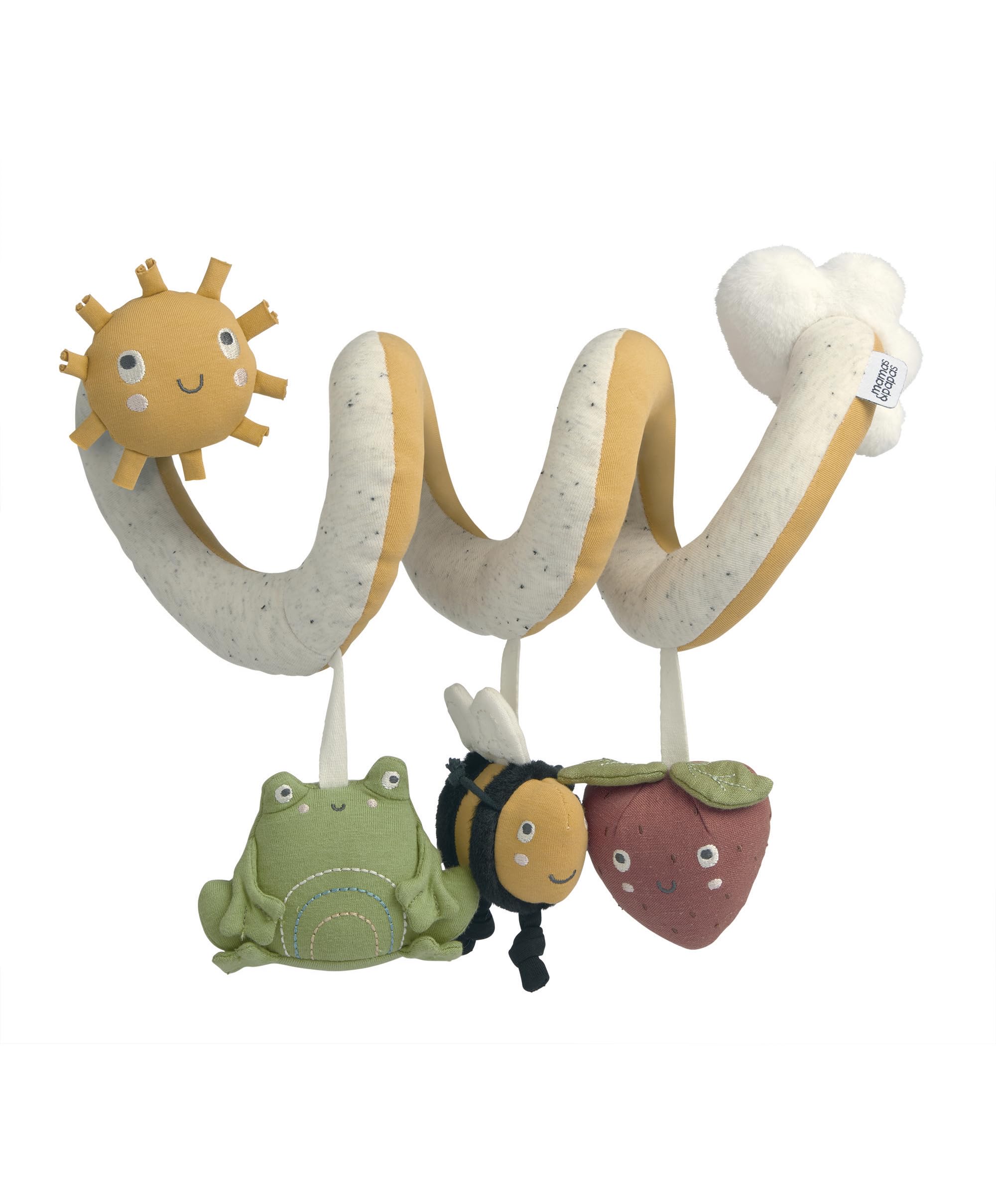 Mamas & Papas Grateful Garden Travel Spiral Activity Toy - 0 Months & Up