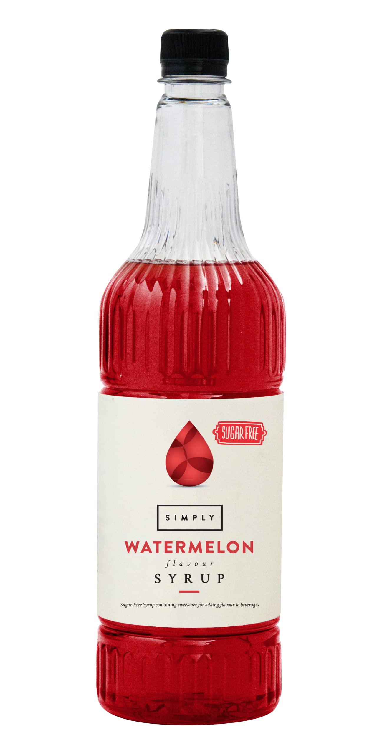 Simply - Sugar Free Watermelon Syrup, Low Calorie Vegan Flavoured Beverage Syrup