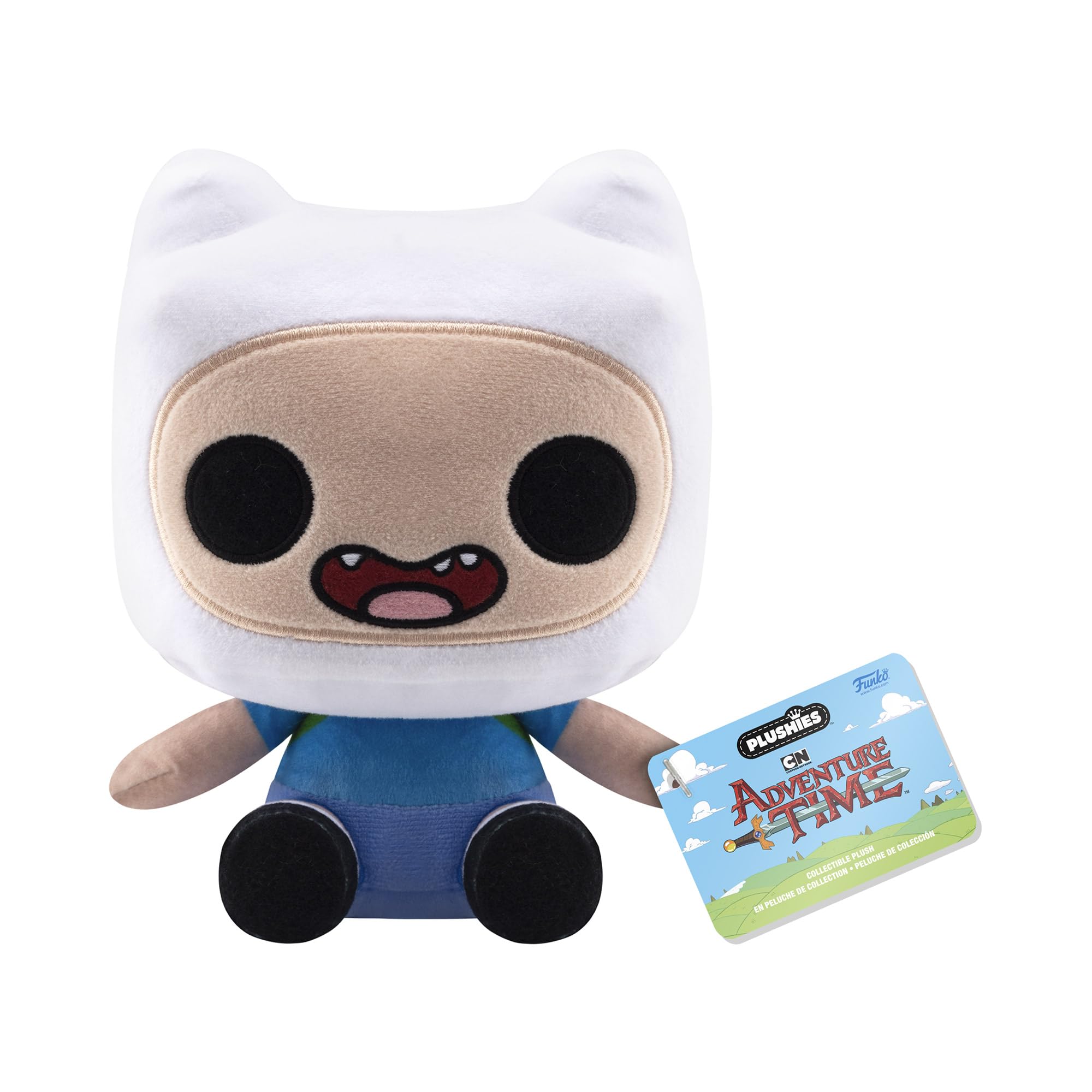 Funko Pop! Plush: Adventure Time - Finn the Human - 7 Inch Collectible Soft Toy