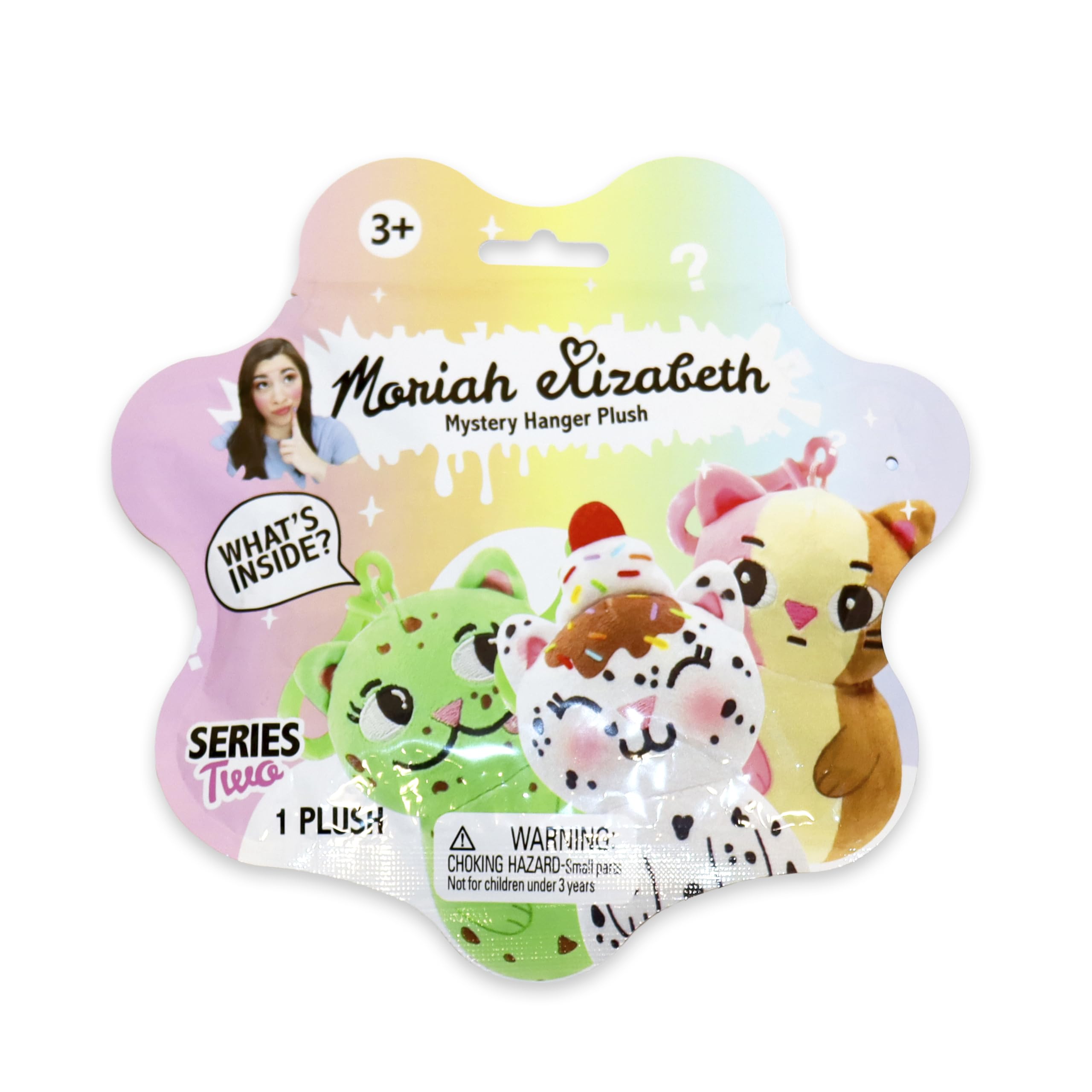 Moriah Elizabeth Mystery Hanger Plush Series 2 - Collectible Mini Plush Clip-On