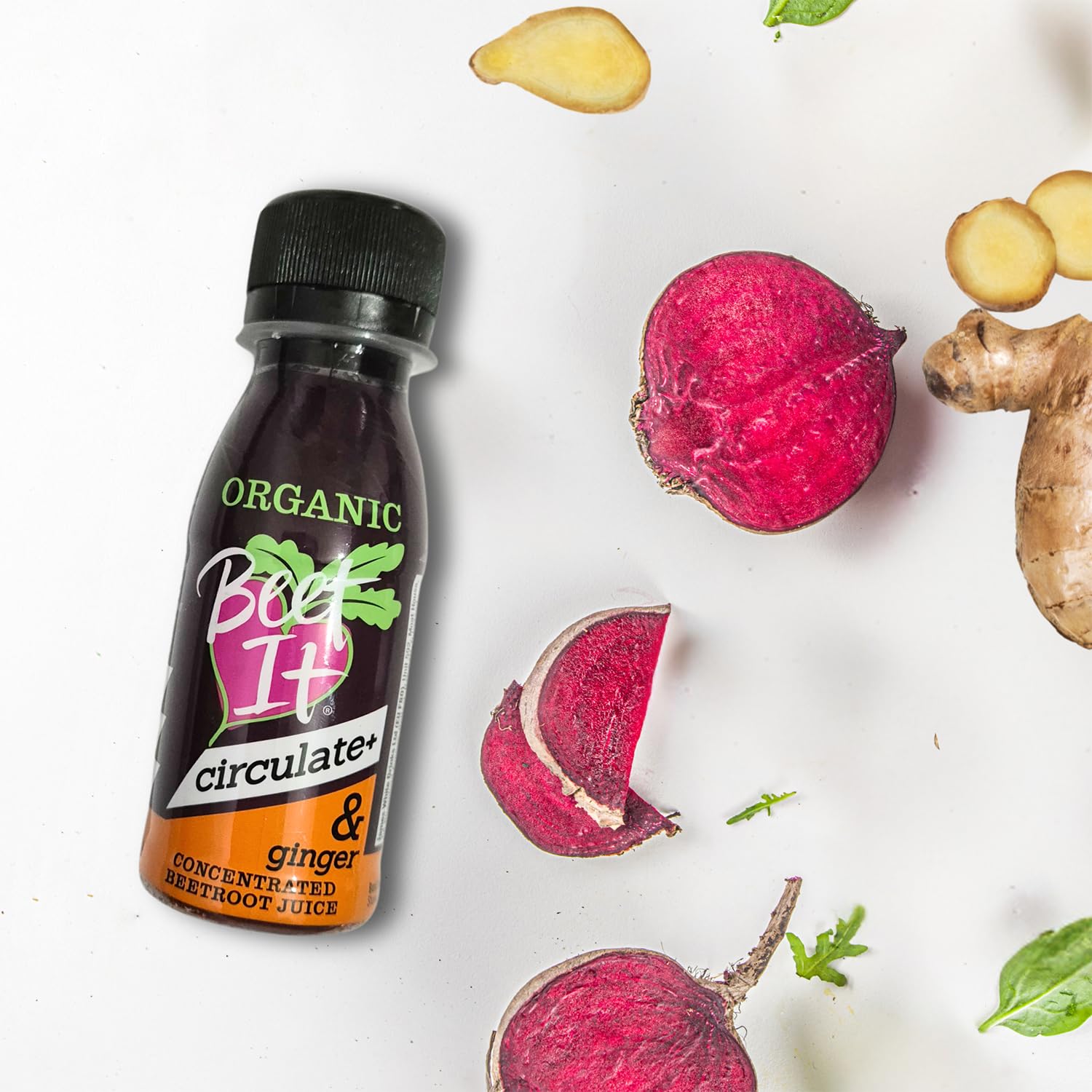 Beet It Organic Ginger Circulate+ Shot – 15 x 70ml, Natural Beetroot & Ginger Juice for Energy & Endurance 5
