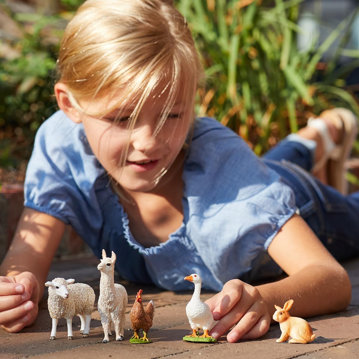 SCHLEICH Farm World 5-Piece Farm Animal Playset - Realistic Animal Figures for Kids Ages 3+ 6